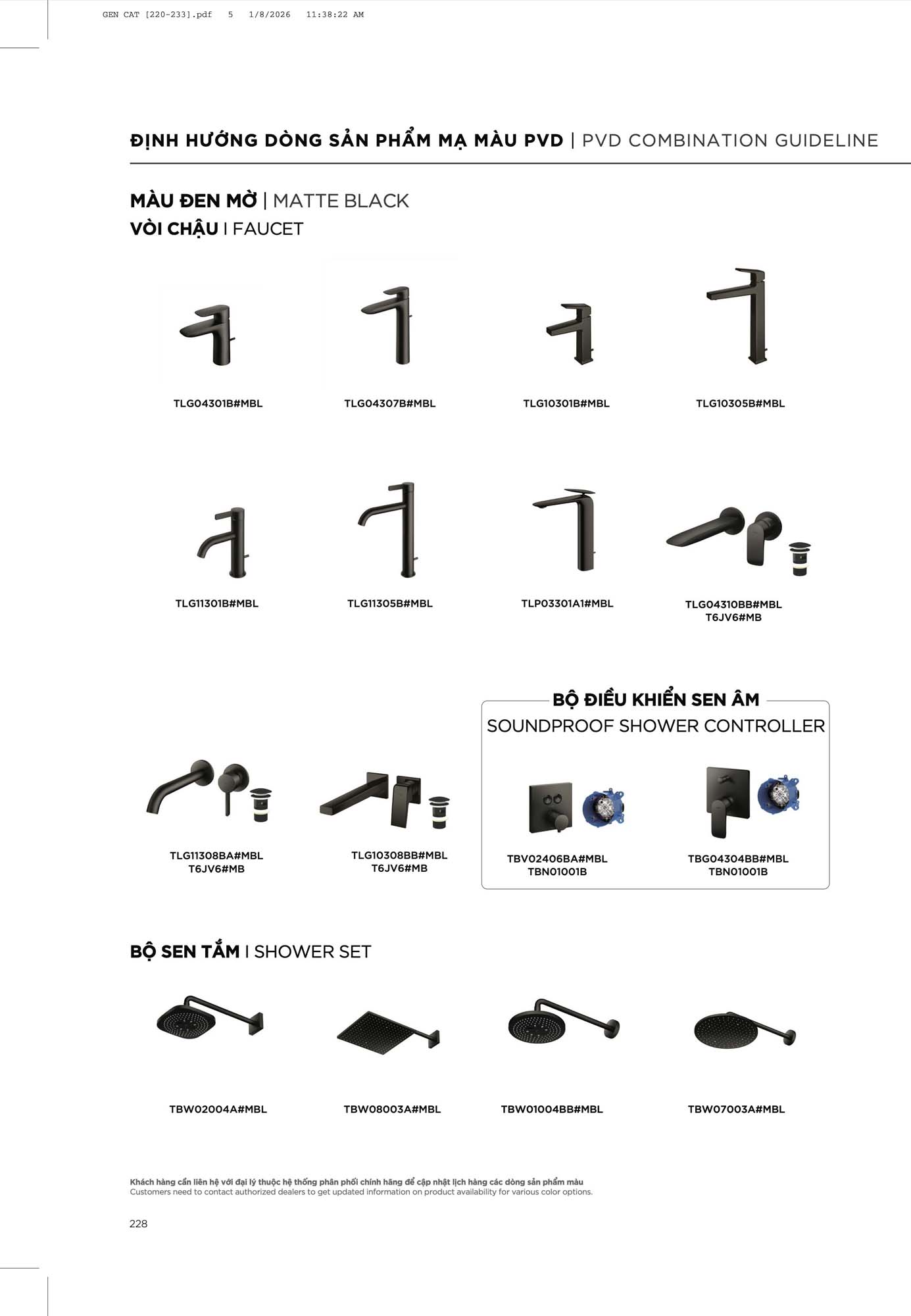 Catalogue Thiết bị vệ sinh TOTO mới nhất 2026 245 CATALOGUE DAY DU THIET BI VE SINH TOTO 2026 116 1