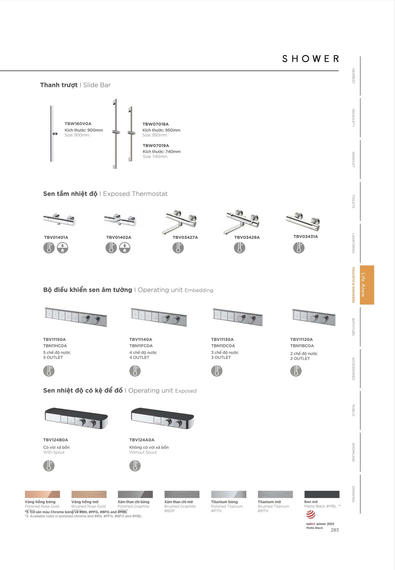 Catalogue Thiết bị vệ sinh TOTO mới nhất 2026 300 CATALOGUE DAY DU THIET BI VE SINH TOTO 2026 143 2
