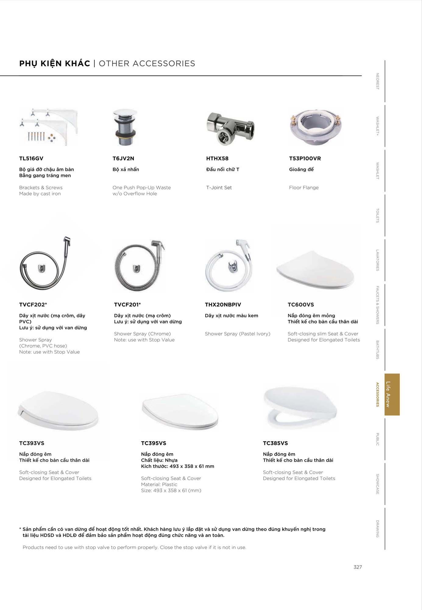 Catalogue Thiết bị vệ sinh TOTO mới nhất 2026 344 CATALOGUE DAY DU THIET BI VE SINH TOTO 2026 165 2