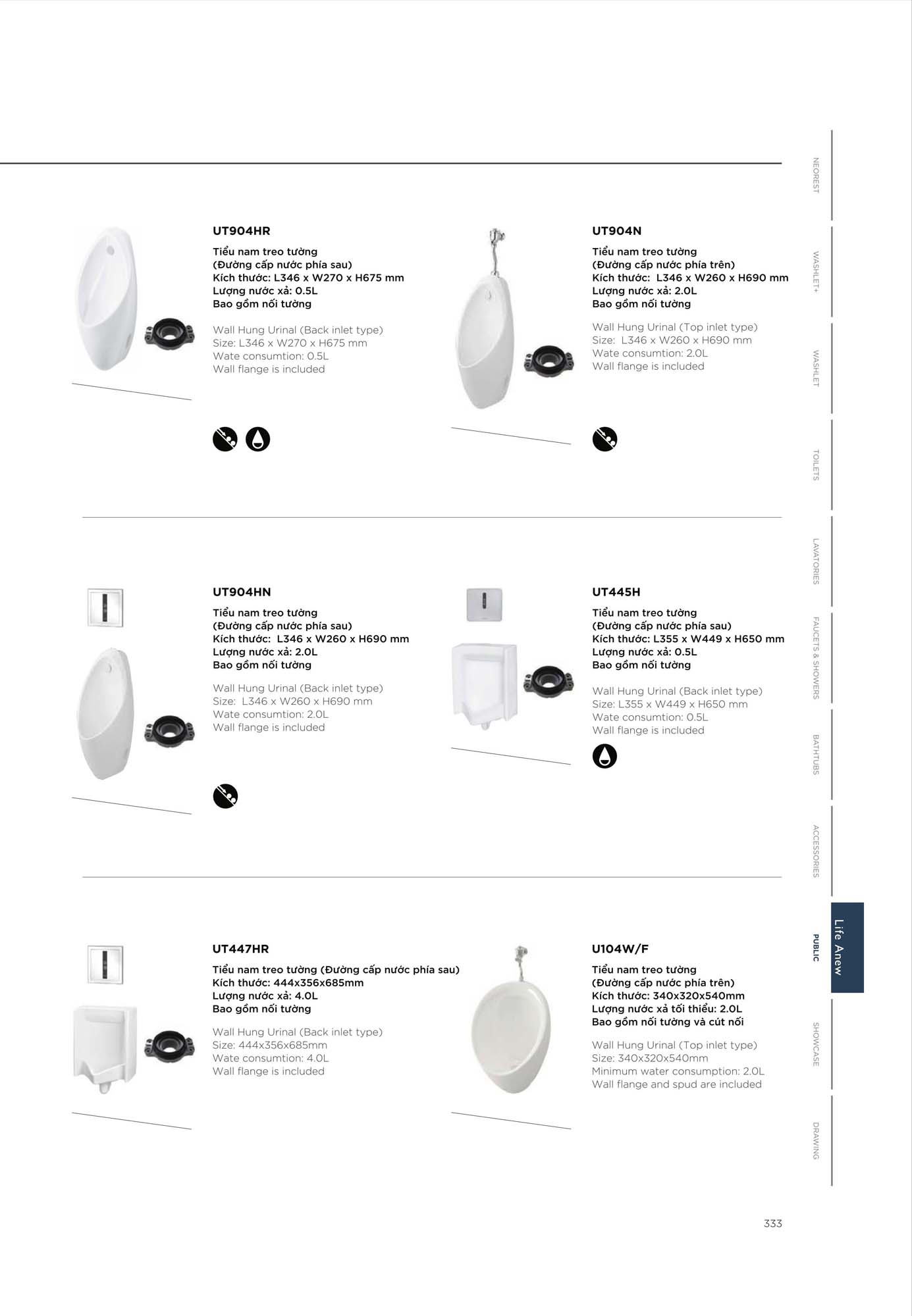Catalogue Thiết bị vệ sinh TOTO mới nhất 2026 350 CATALOGUE DAY DU THIET BI VE SINH TOTO 2026 168 2