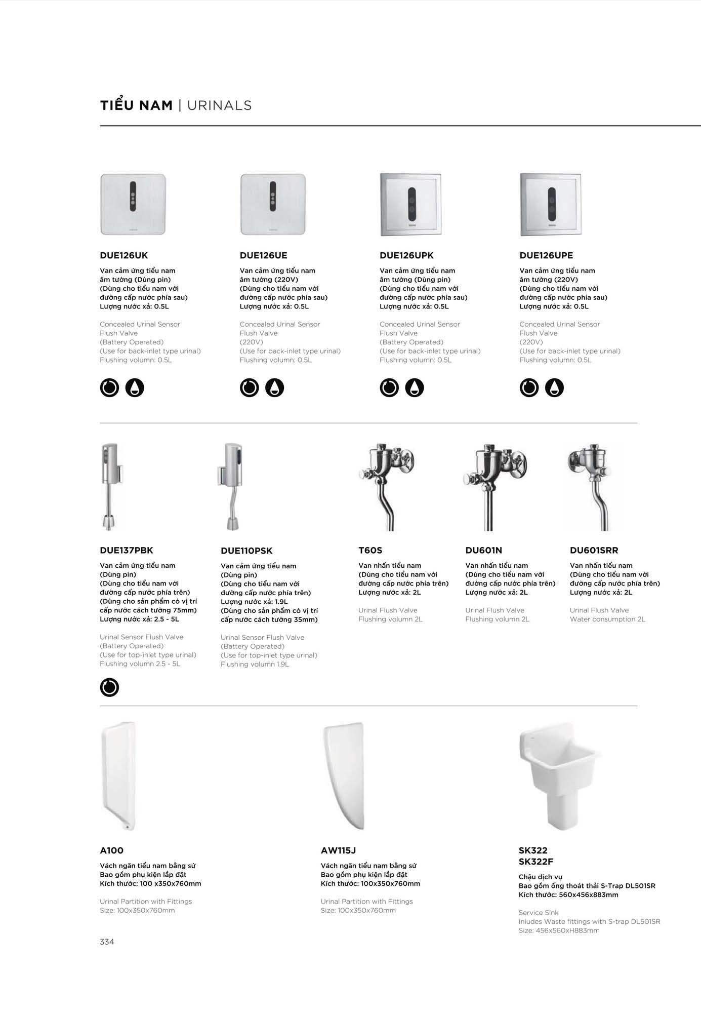 Catalogue Thiết bị vệ sinh TOTO mới nhất 2026 351 CATALOGUE DAY DU THIET BI VE SINH TOTO 2026 169 1