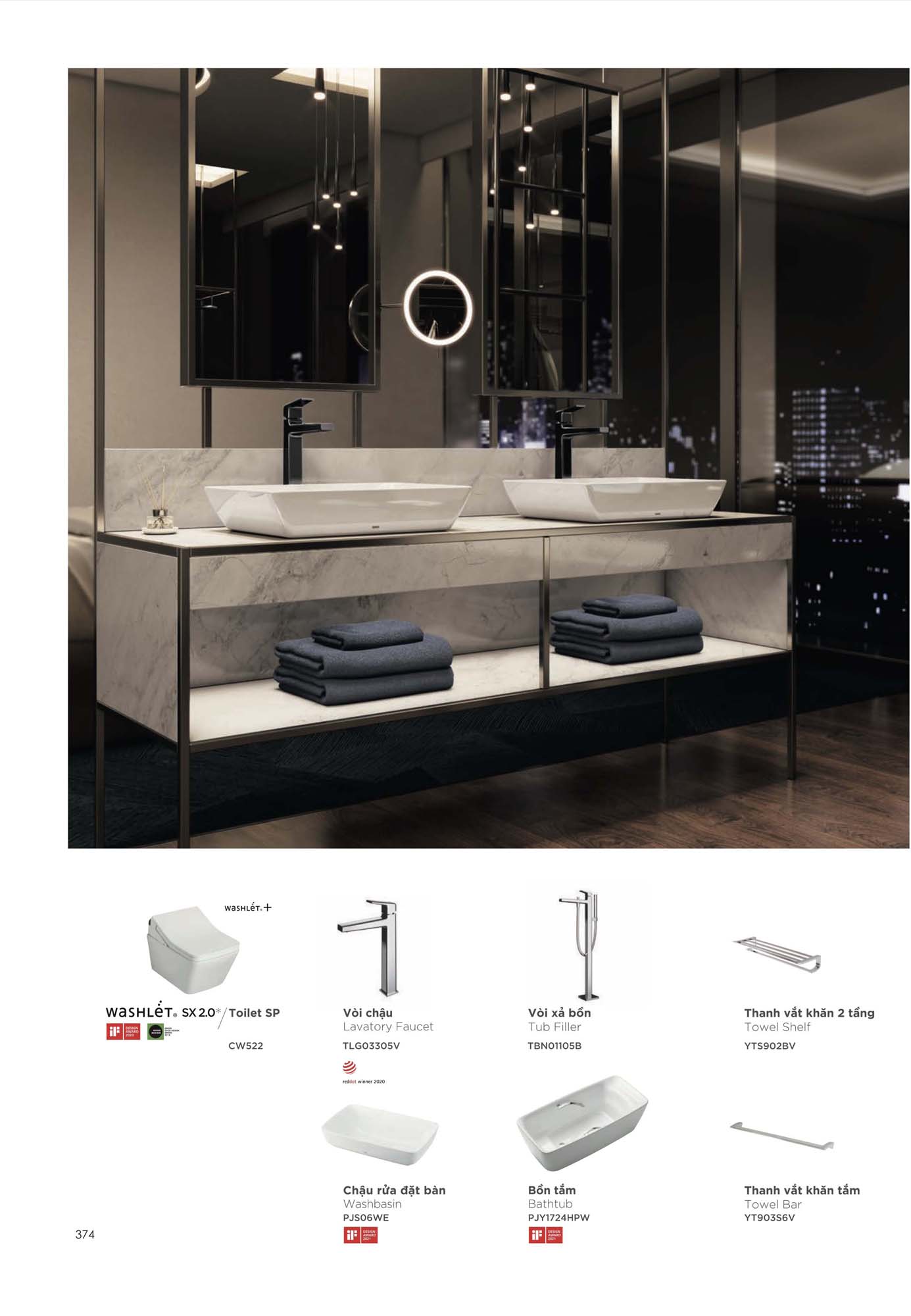 Catalogue Thiết bị vệ sinh TOTO mới nhất 2026 391 CATALOGUE DAY DU THIET BI VE SINH TOTO 2026 189 1