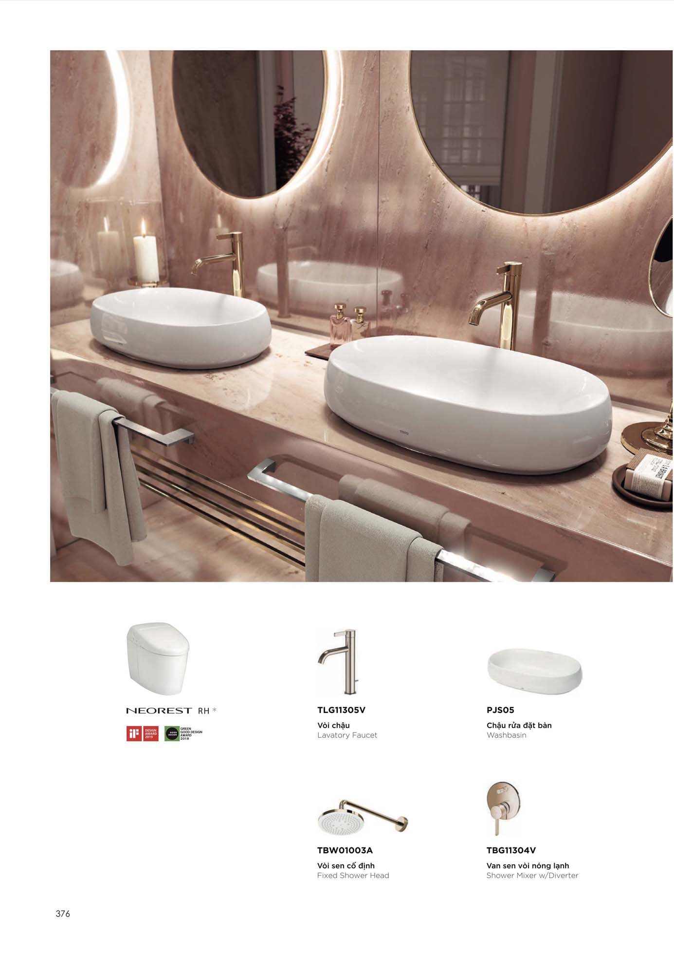 Catalogue Thiết bị vệ sinh TOTO mới nhất 2026 393 CATALOGUE DAY DU THIET BI VE SINH TOTO 2026 190 1