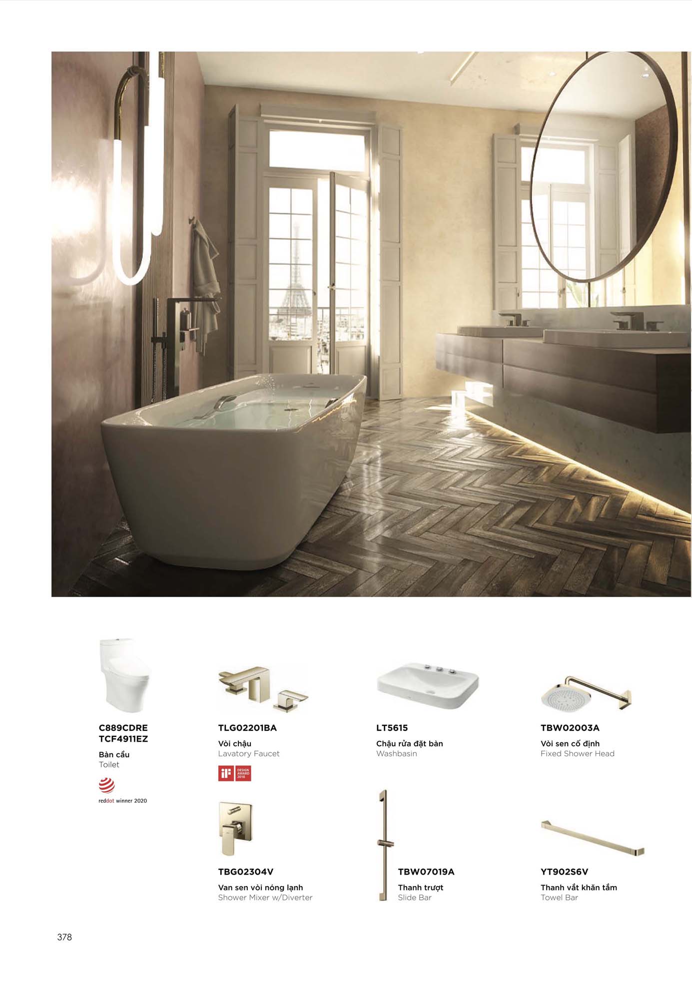 Catalogue Thiết bị vệ sinh TOTO mới nhất 2026 395 CATALOGUE DAY DU THIET BI VE SINH TOTO 2026 191 1