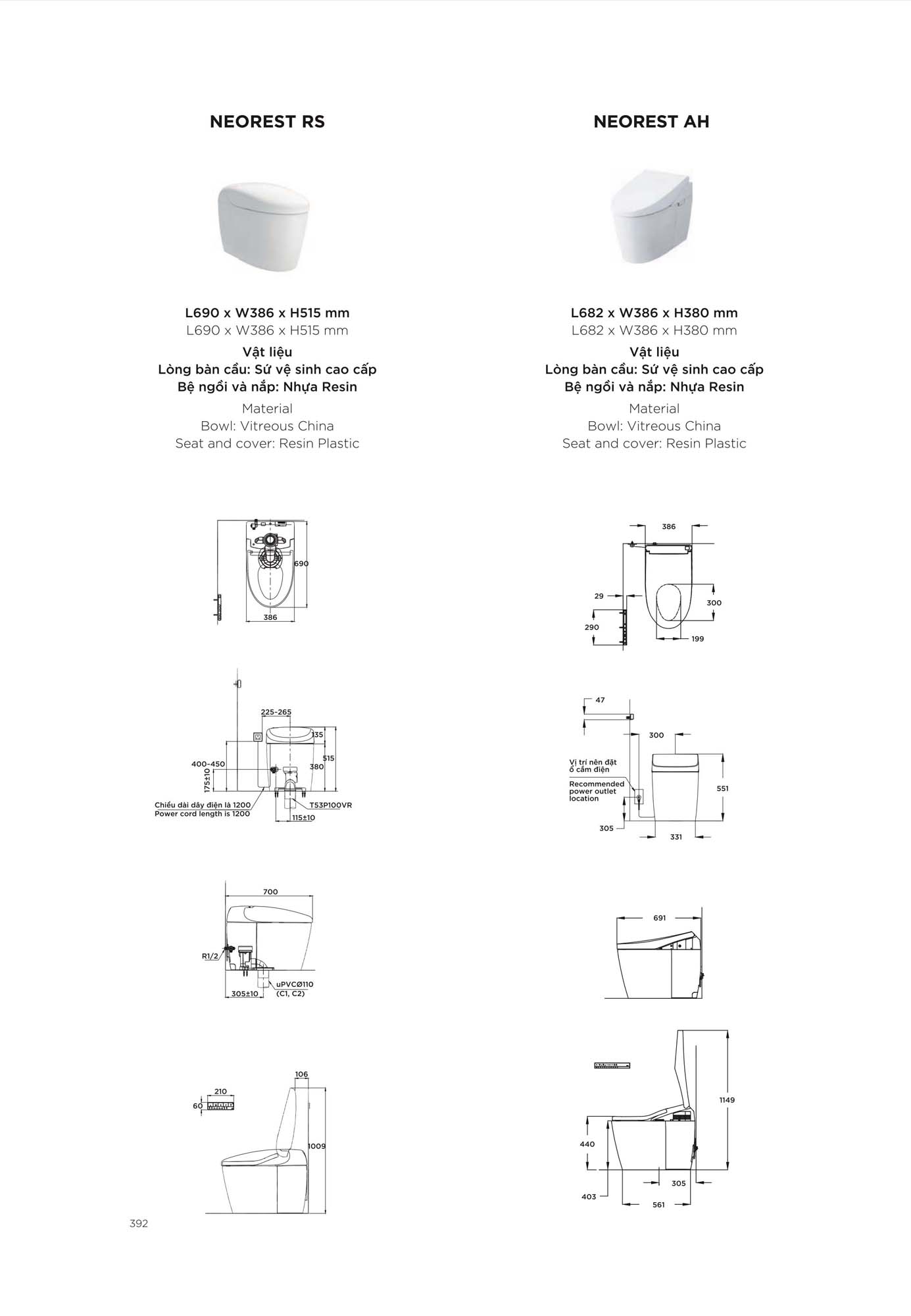 Catalogue Thiết bị vệ sinh TOTO mới nhất 2026 409 CATALOGUE DAY DU THIET BI VE SINH TOTO 2026 198 1