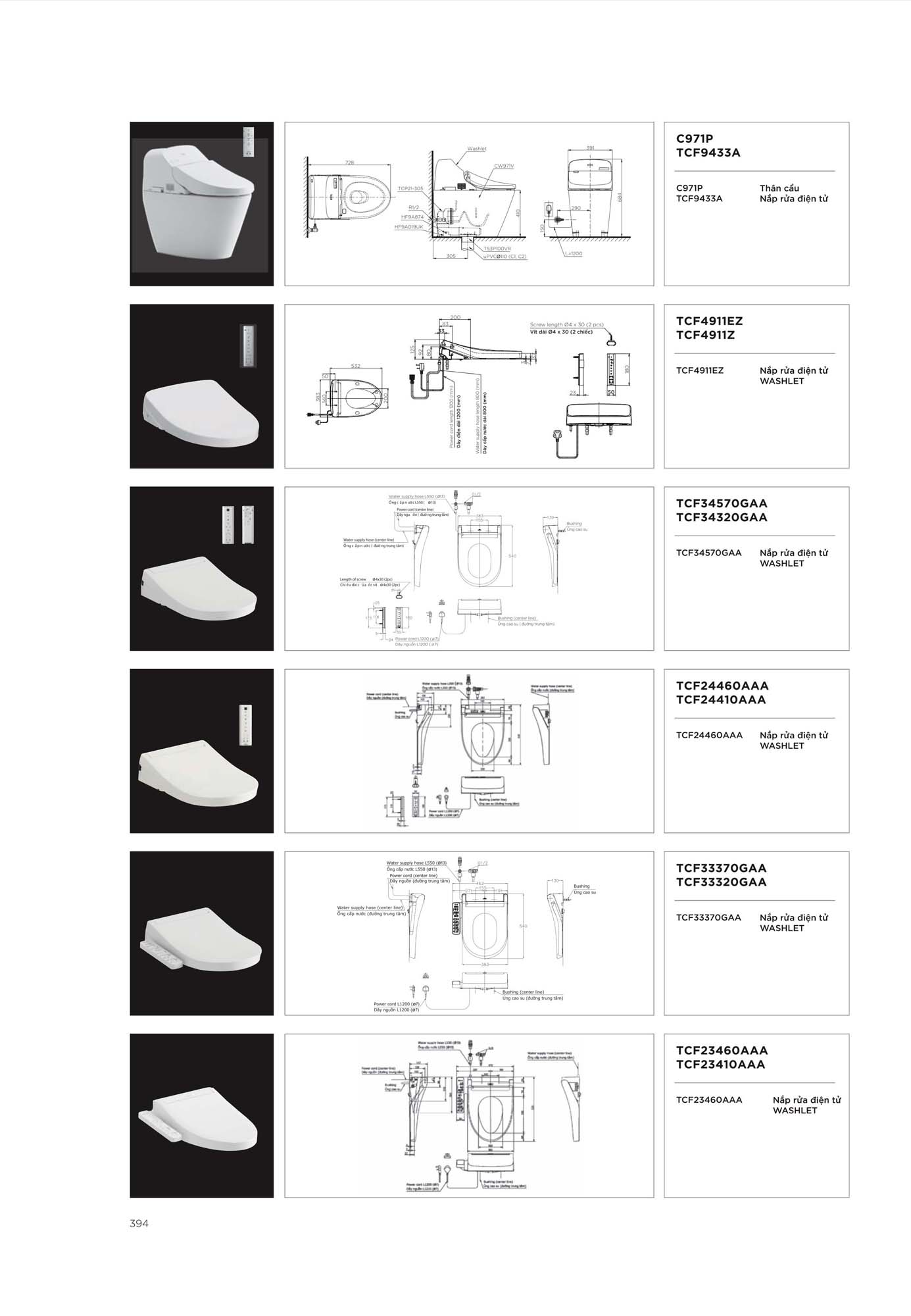 Catalogue Thiết bị vệ sinh TOTO mới nhất 2026 411 CATALOGUE DAY DU THIET BI VE SINH TOTO 2026 199 1