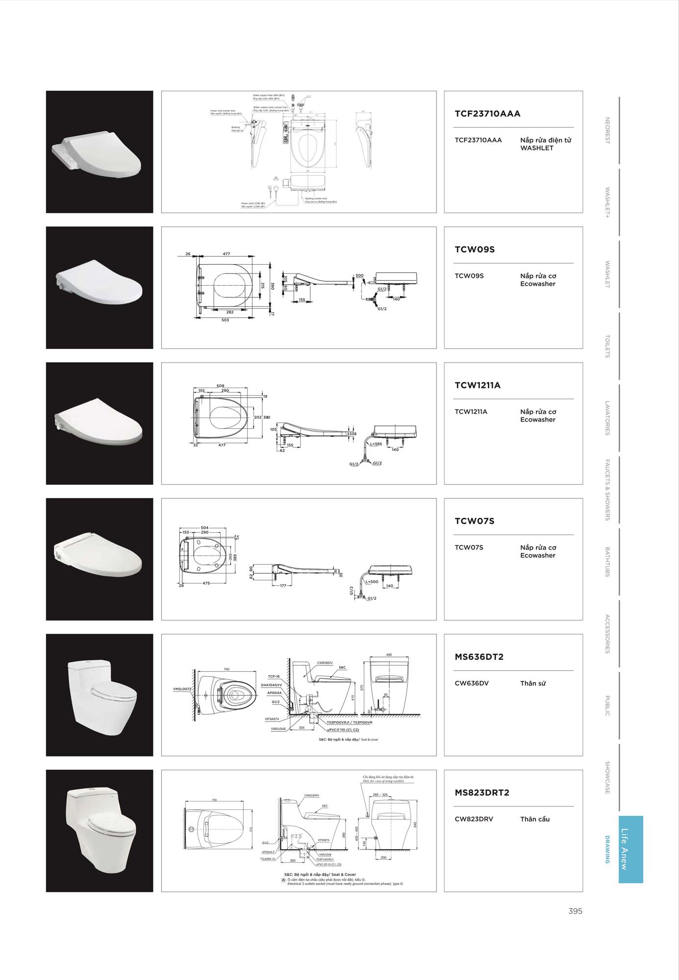 Catalogue Thiết bị vệ sinh TOTO mới nhất 2026 412 CATALOGUE DAY DU THIET BI VE SINH TOTO 2026 199 2