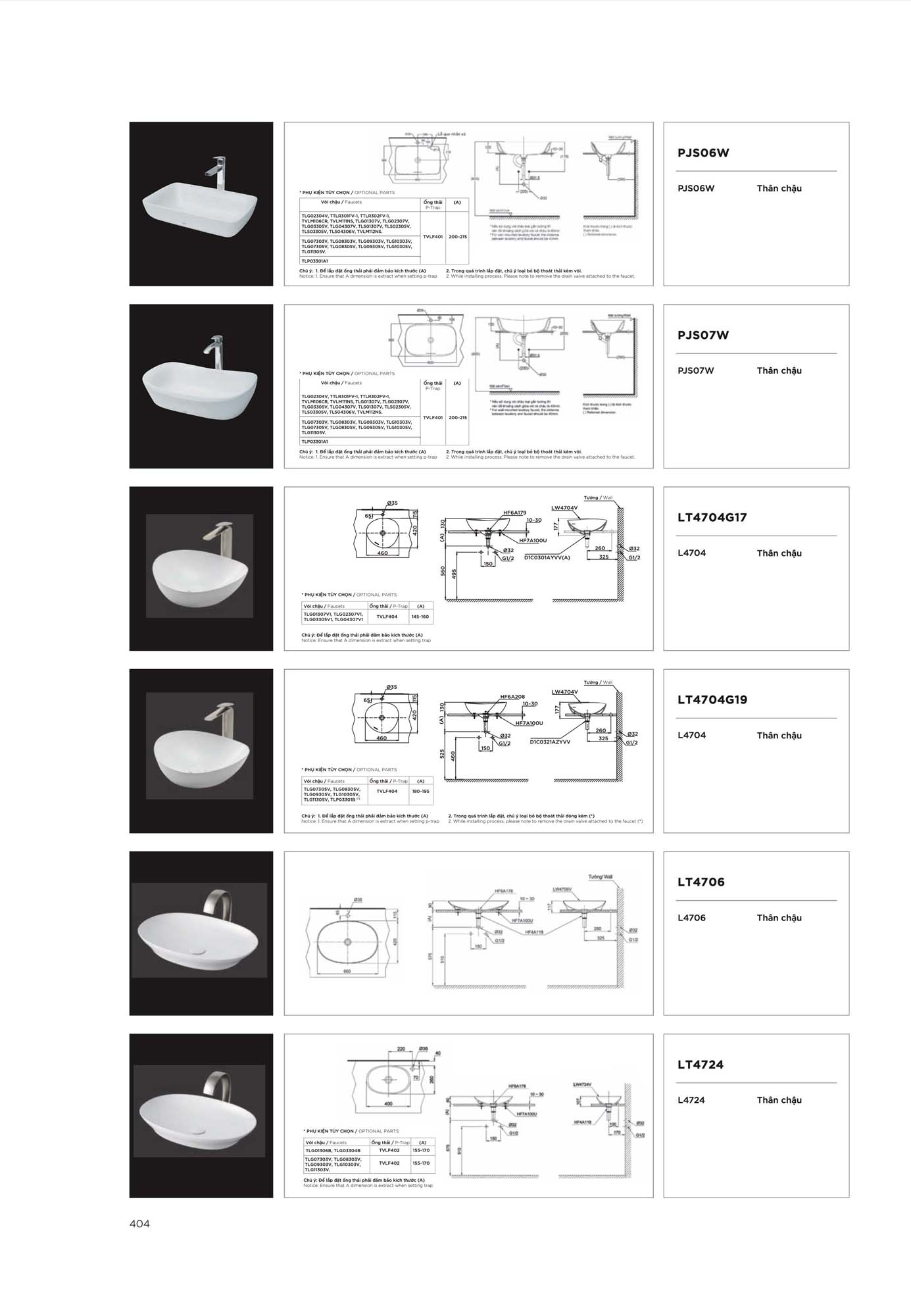 Catalogue Thiết bị vệ sinh TOTO mới nhất 2026 421 CATALOGUE DAY DU THIET BI VE SINH TOTO 2026 204 1