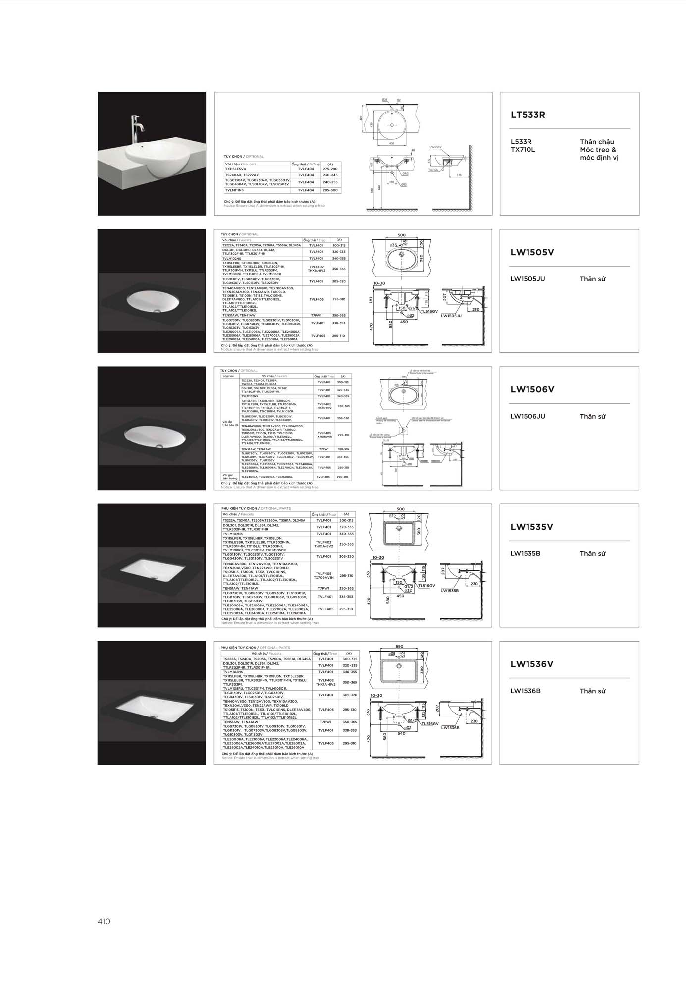 Catalogue Thiết bị vệ sinh TOTO mới nhất 2026 427 CATALOGUE DAY DU THIET BI VE SINH TOTO 2026 207 1