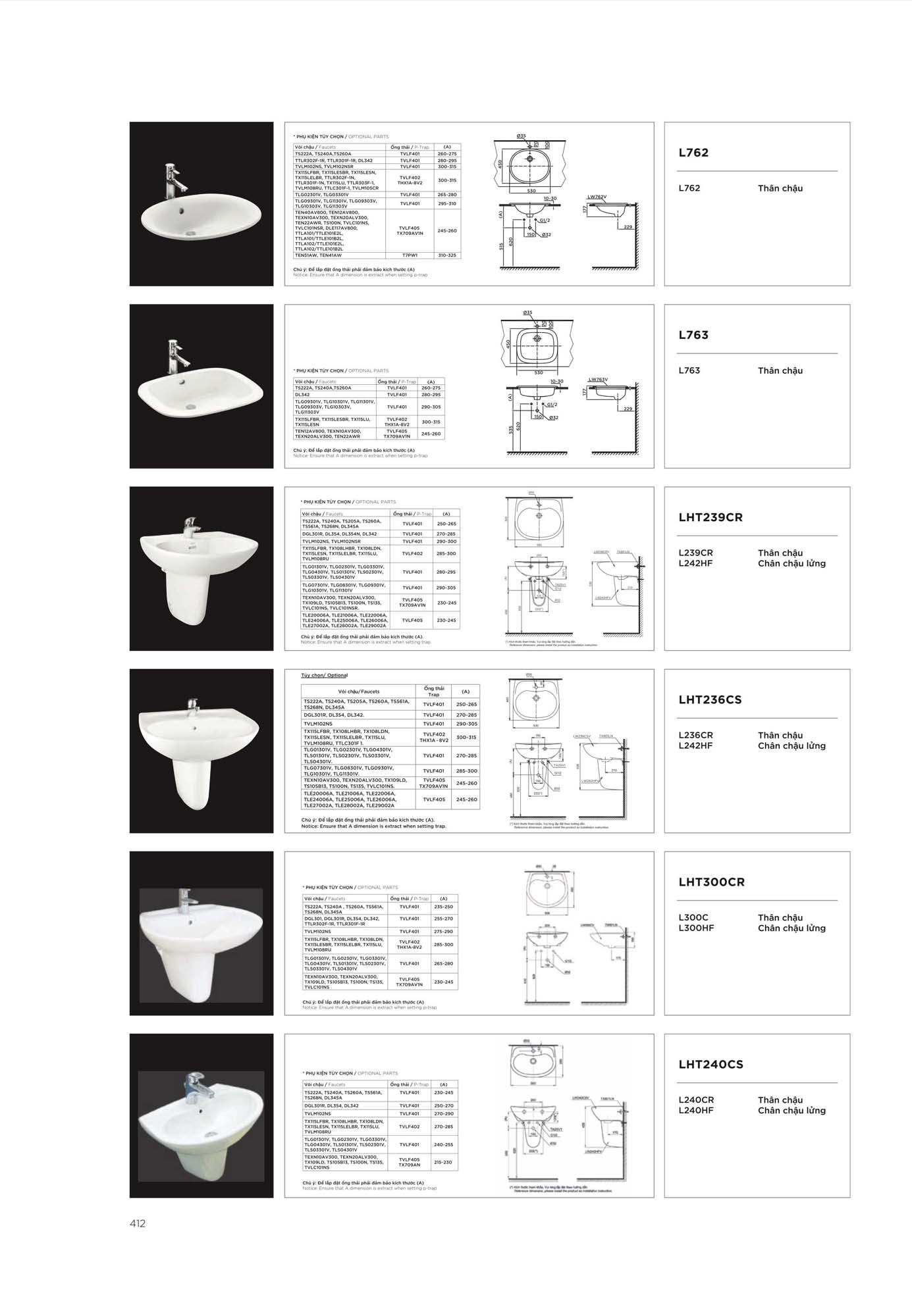 Catalogue Thiết bị vệ sinh TOTO mới nhất 2026 429 CATALOGUE DAY DU THIET BI VE SINH TOTO 2026 208 1