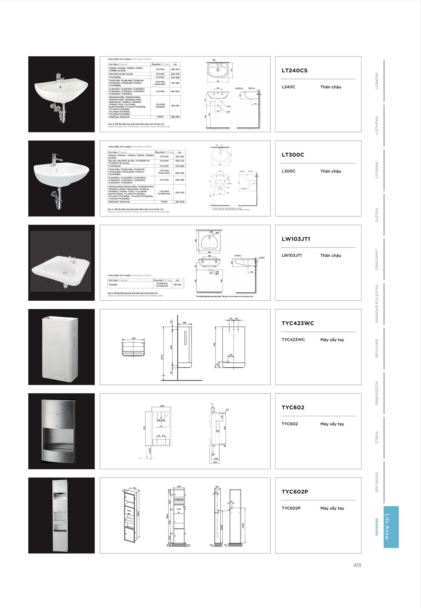 Catalogue Thiết bị vệ sinh TOTO mới nhất 2026 430 CATALOGUE DAY DU THIET BI VE SINH TOTO 2026 208 2