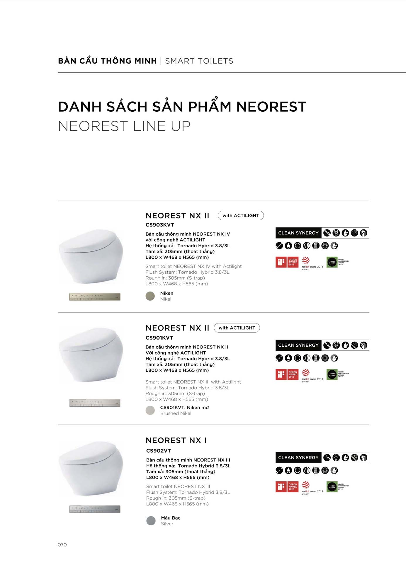 Catalogue Thiết bị vệ sinh TOTO mới nhất 2026 87 CATALOGUE DAY DU THIET BI VE SINH TOTO 2026 37 1