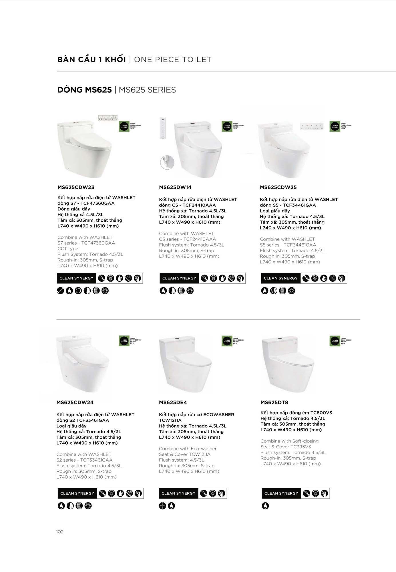Catalogue Thiết bị vệ sinh TOTO mới nhất 2026 119 CATALOGUE DAY DU THIET BI VE SINH TOTO 2026 53 1