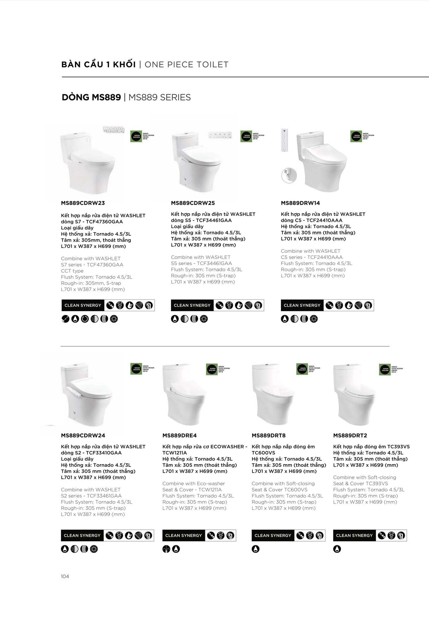 Catalogue Thiết bị vệ sinh TOTO mới nhất 2026 121 CATALOGUE DAY DU THIET BI VE SINH TOTO 2026 54 1