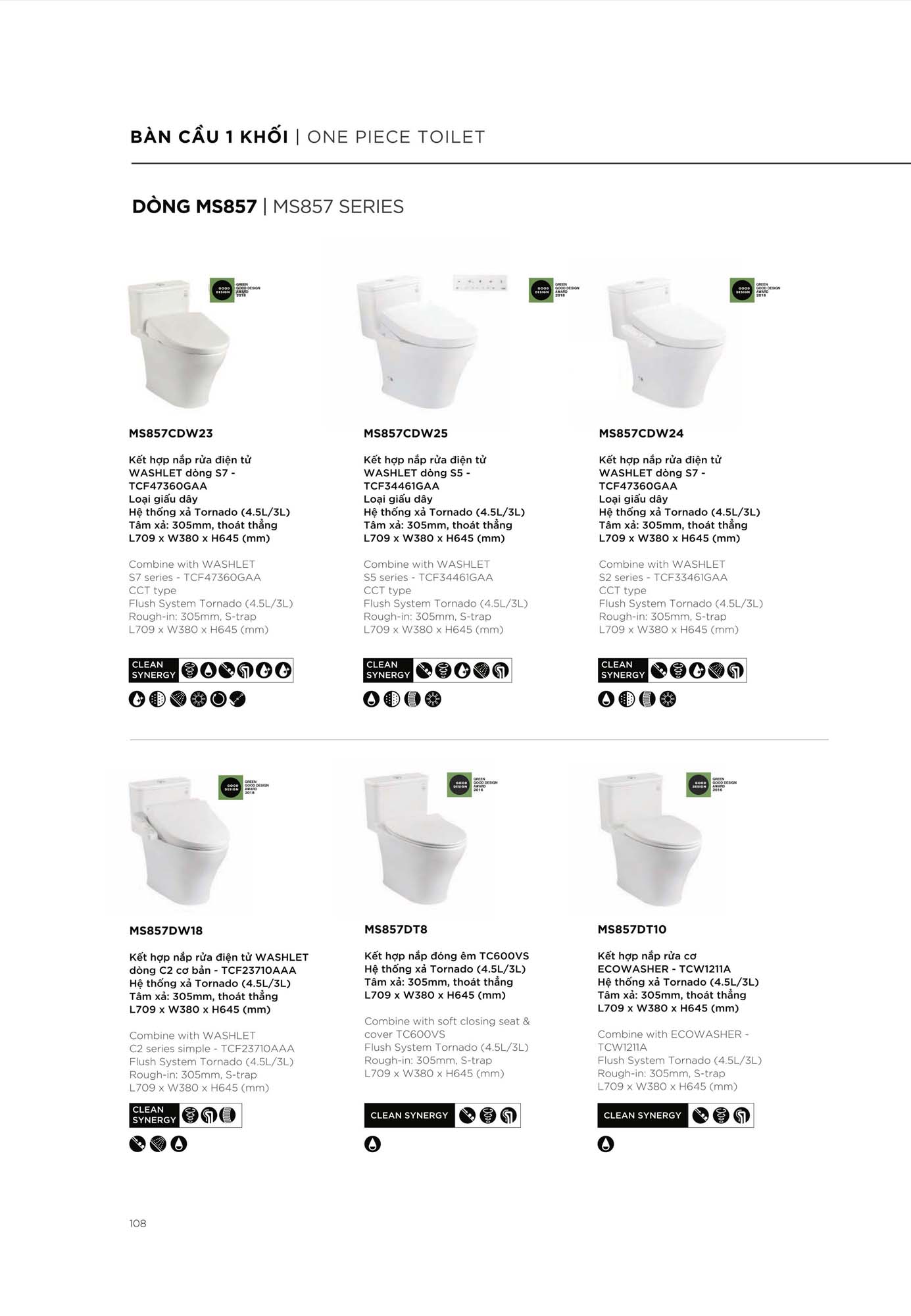 Catalogue Thiết bị vệ sinh TOTO mới nhất 2026 125 CATALOGUE DAY DU THIET BI VE SINH TOTO 2026 56 1