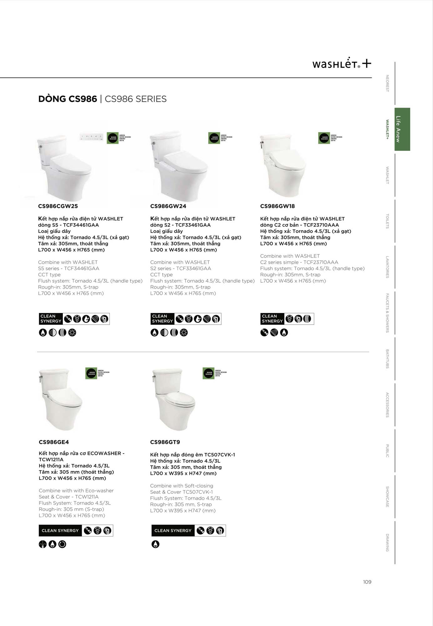 Catalogue Thiết bị vệ sinh TOTO mới nhất 2026 126 CATALOGUE DAY DU THIET BI VE SINH TOTO 2026 56 2