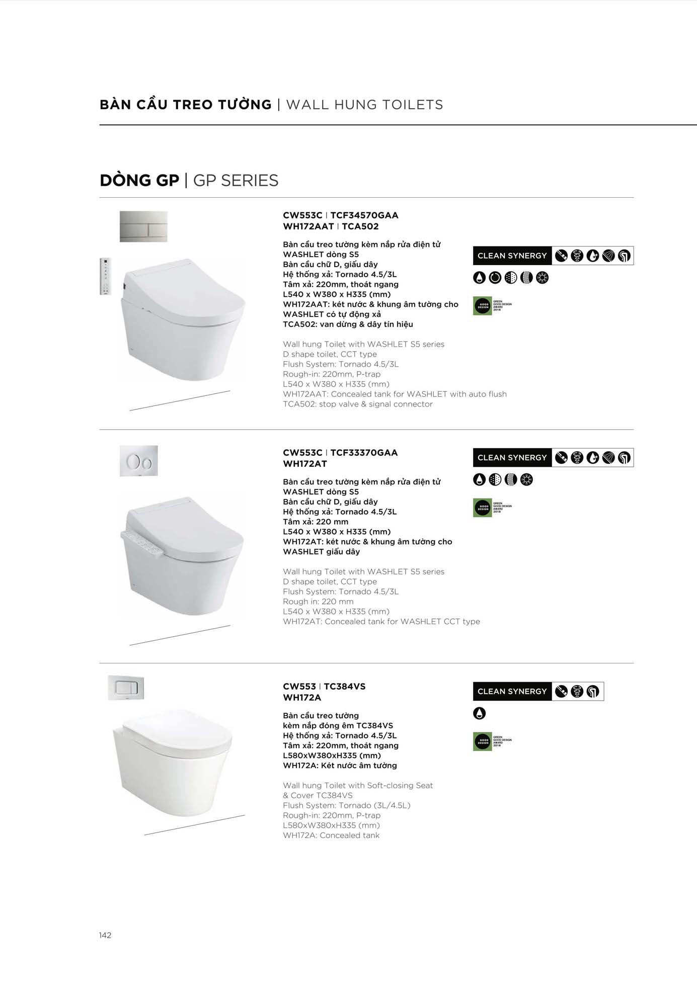Catalogue Thiết bị vệ sinh TOTO mới nhất 2026 159 CATALOGUE DAY DU THIET BI VE SINH TOTO 2026 73 1
