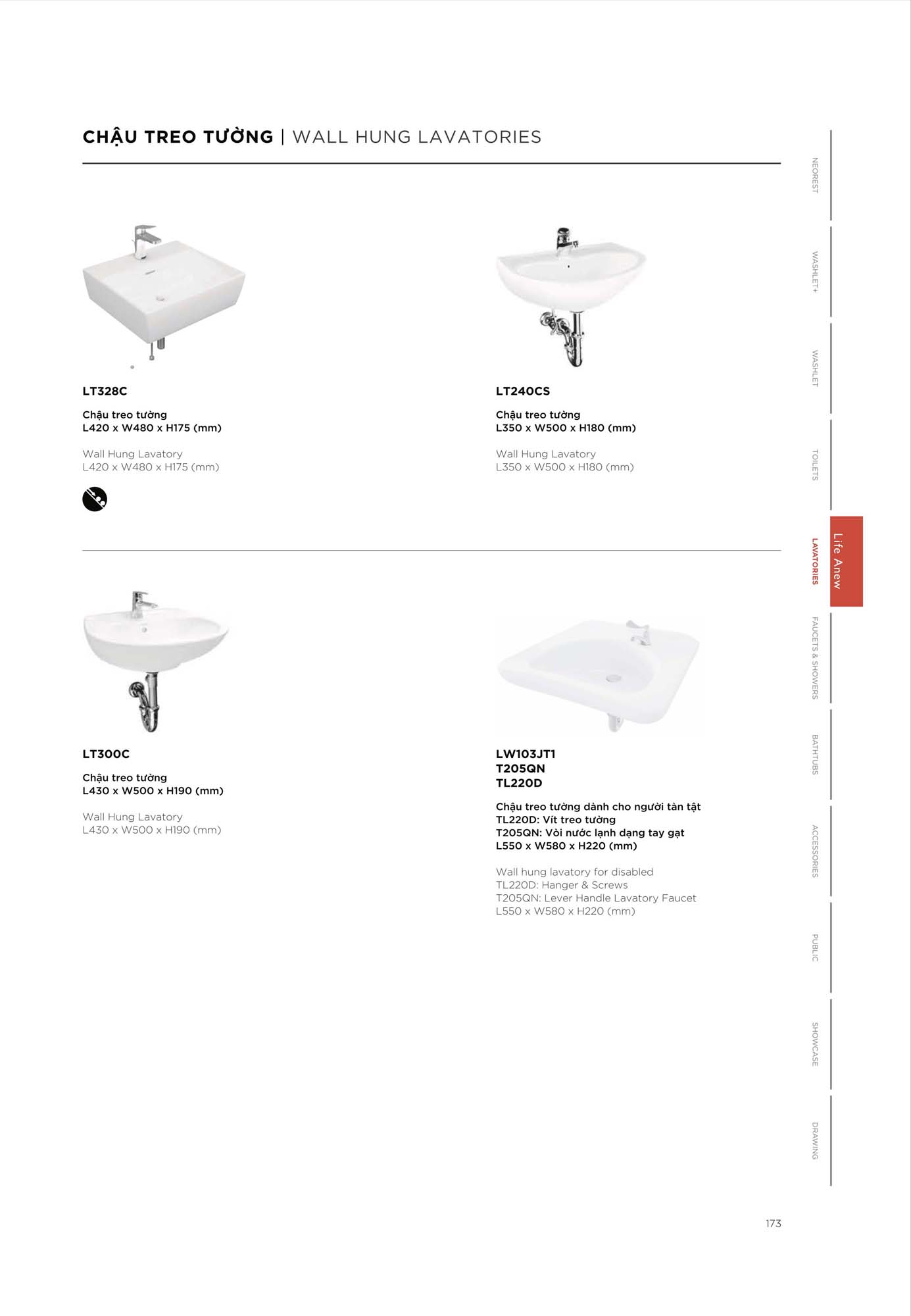 Catalogue Thiết bị vệ sinh TOTO mới nhất 2026 190 CATALOGUE DAY DU THIET BI VE SINH TOTO 2026 88 2