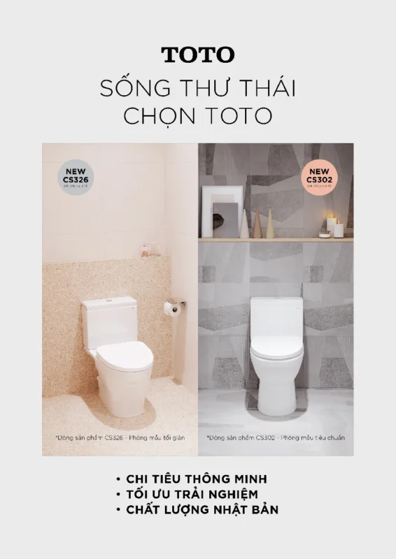 CATALOGUE bon cau 2 khoi TOTO C326 C302