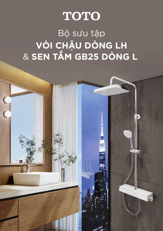 CATALOGUE voi lavabo TOTO LH sen tam TOTO GB25 L
