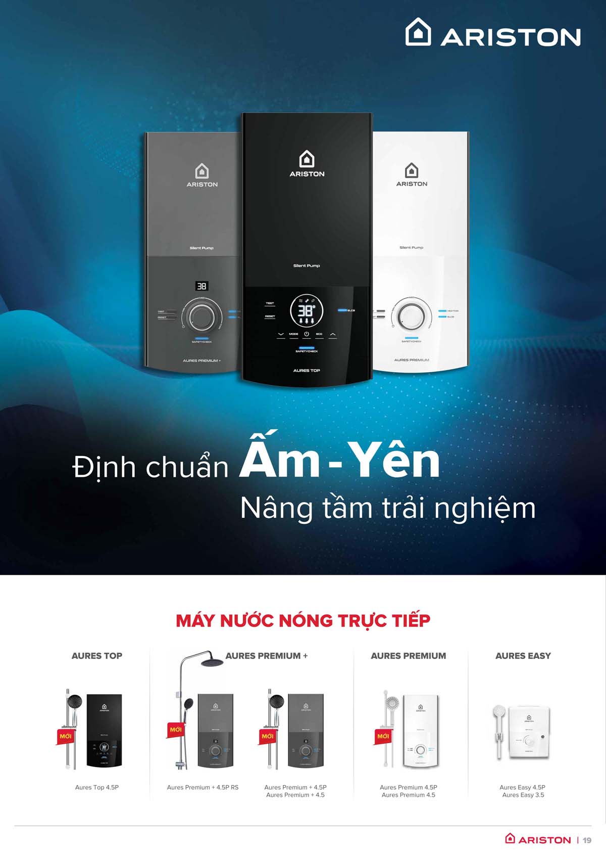 Catalogue Binh nong lanh Ariston gian tiep truc tiep ban full moi nhat 2024 18