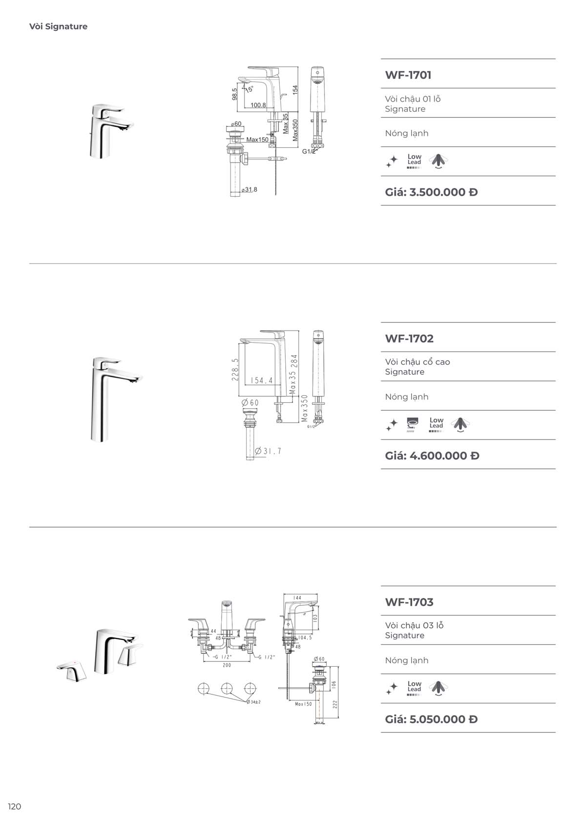 Catalogue Thiet bi ve sinh American Standard moi nhat 09 2024 119