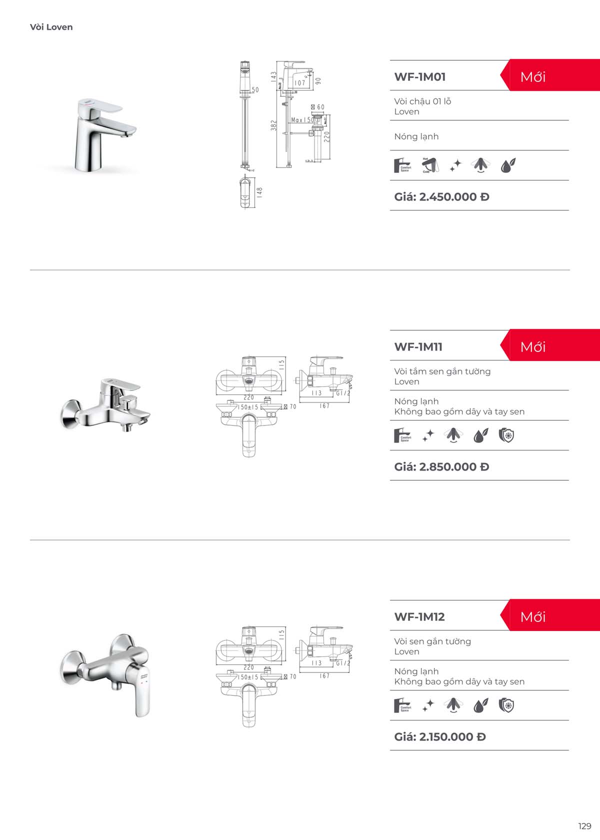 Catalogue Thiet bi ve sinh American Standard moi nhat 09 2024 128