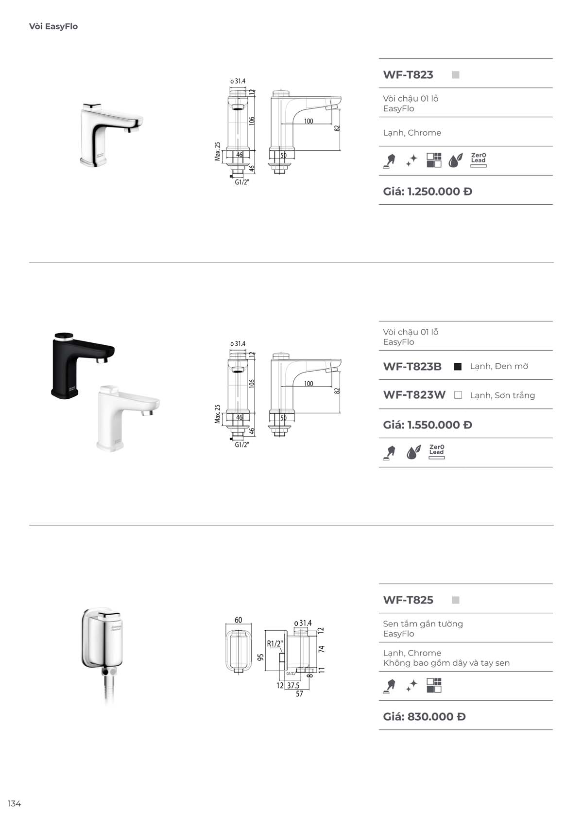 Catalogue Thiet bi ve sinh American Standard moi nhat 09 2024 133