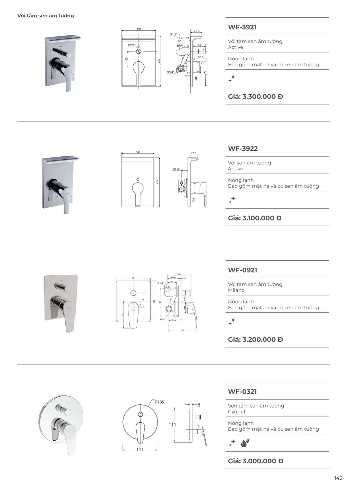 Catalogue Thiet bi ve sinh American Standard moi nhat 09 2024 144