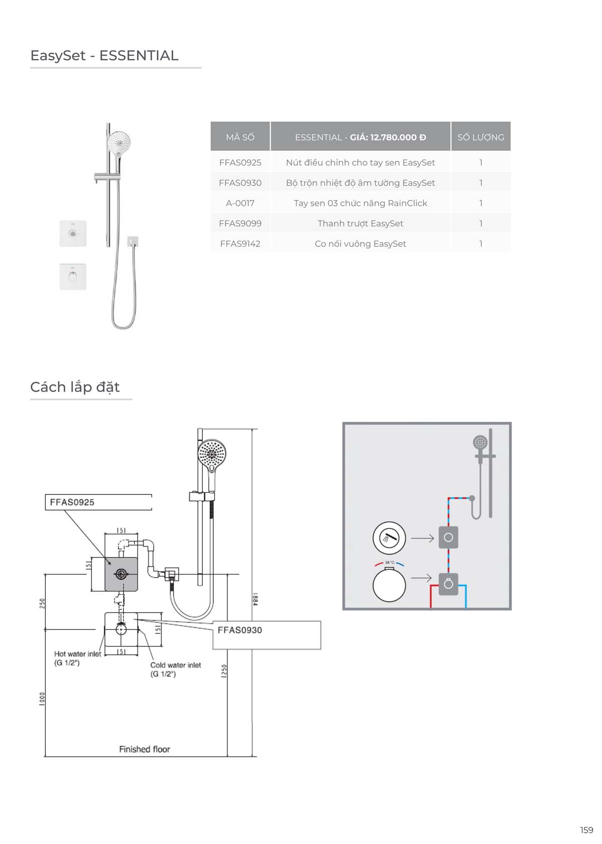 Catalogue Thiet bi ve sinh American Standard moi nhat 09 2024 158