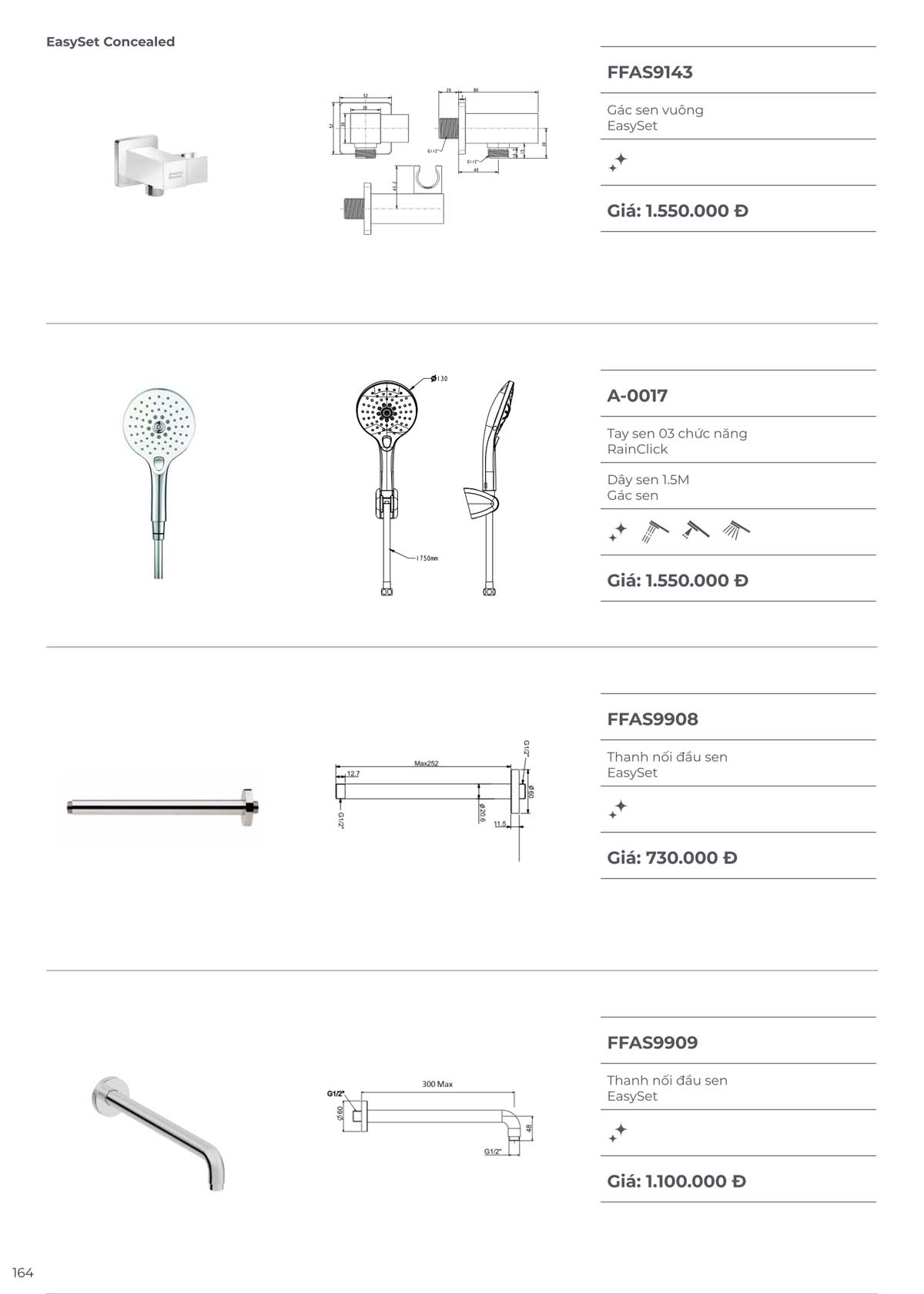 Catalogue Thiet bi ve sinh American Standard moi nhat 09 2024 163