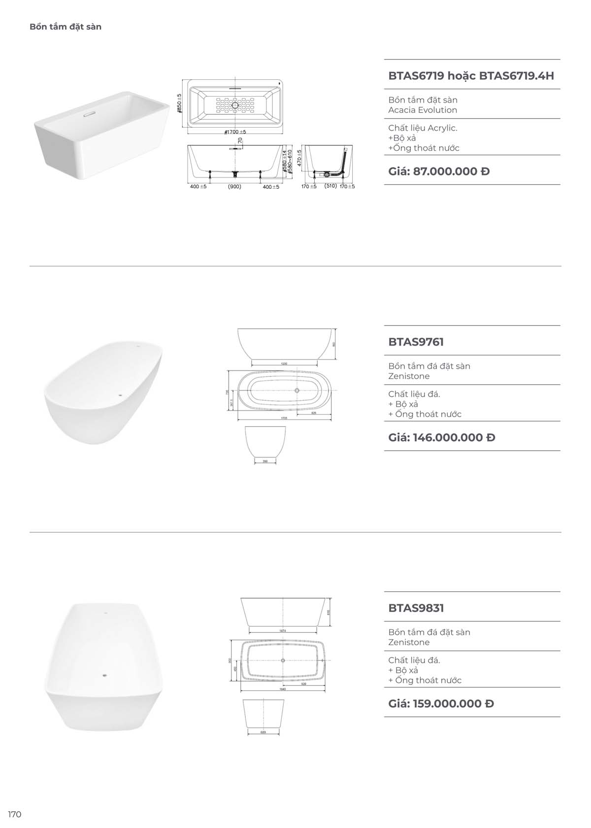 Catalogue Thiet bi ve sinh American Standard moi nhat 09 2024 169