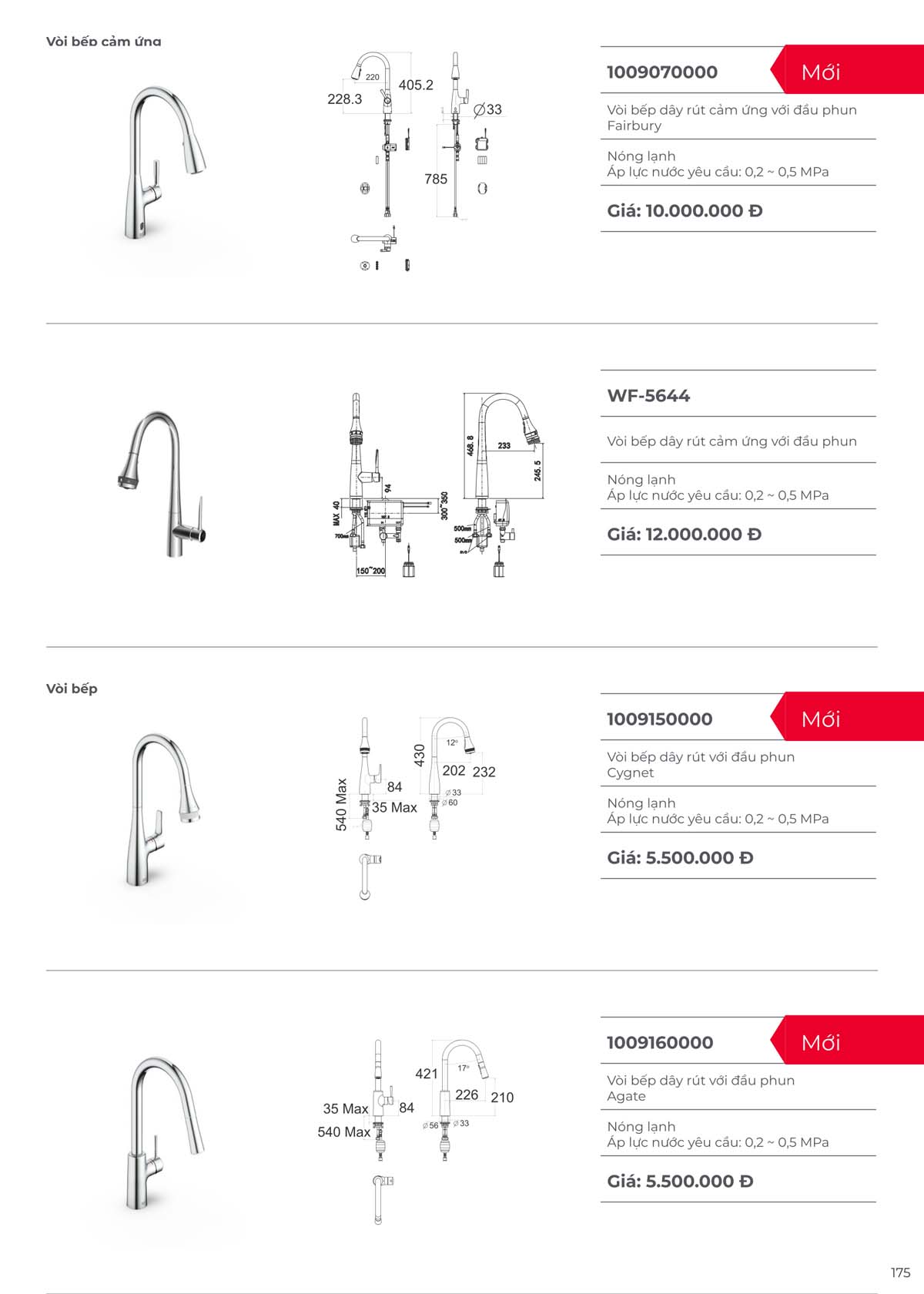 Catalogue Thiet bi ve sinh American Standard moi nhat 09 2024 174