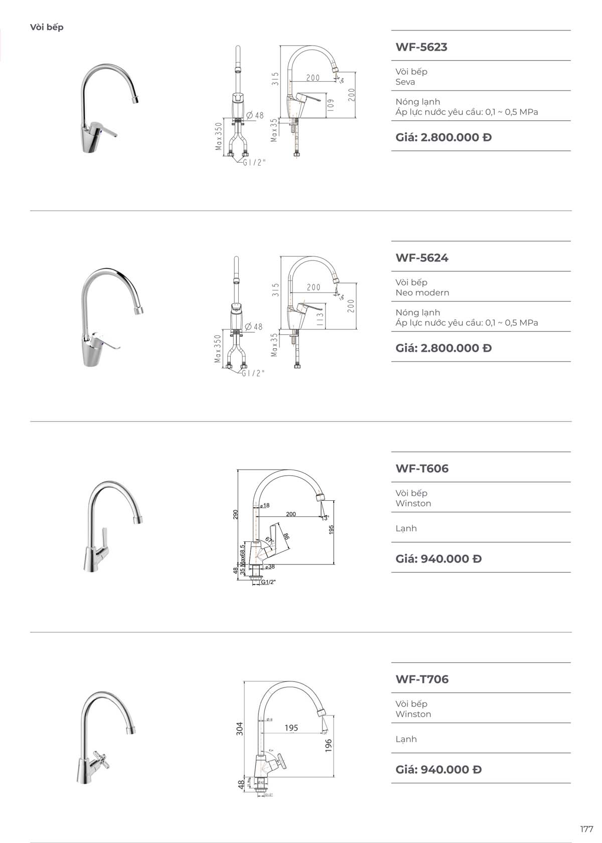 Catalogue Thiet bi ve sinh American Standard moi nhat 09 2024 176