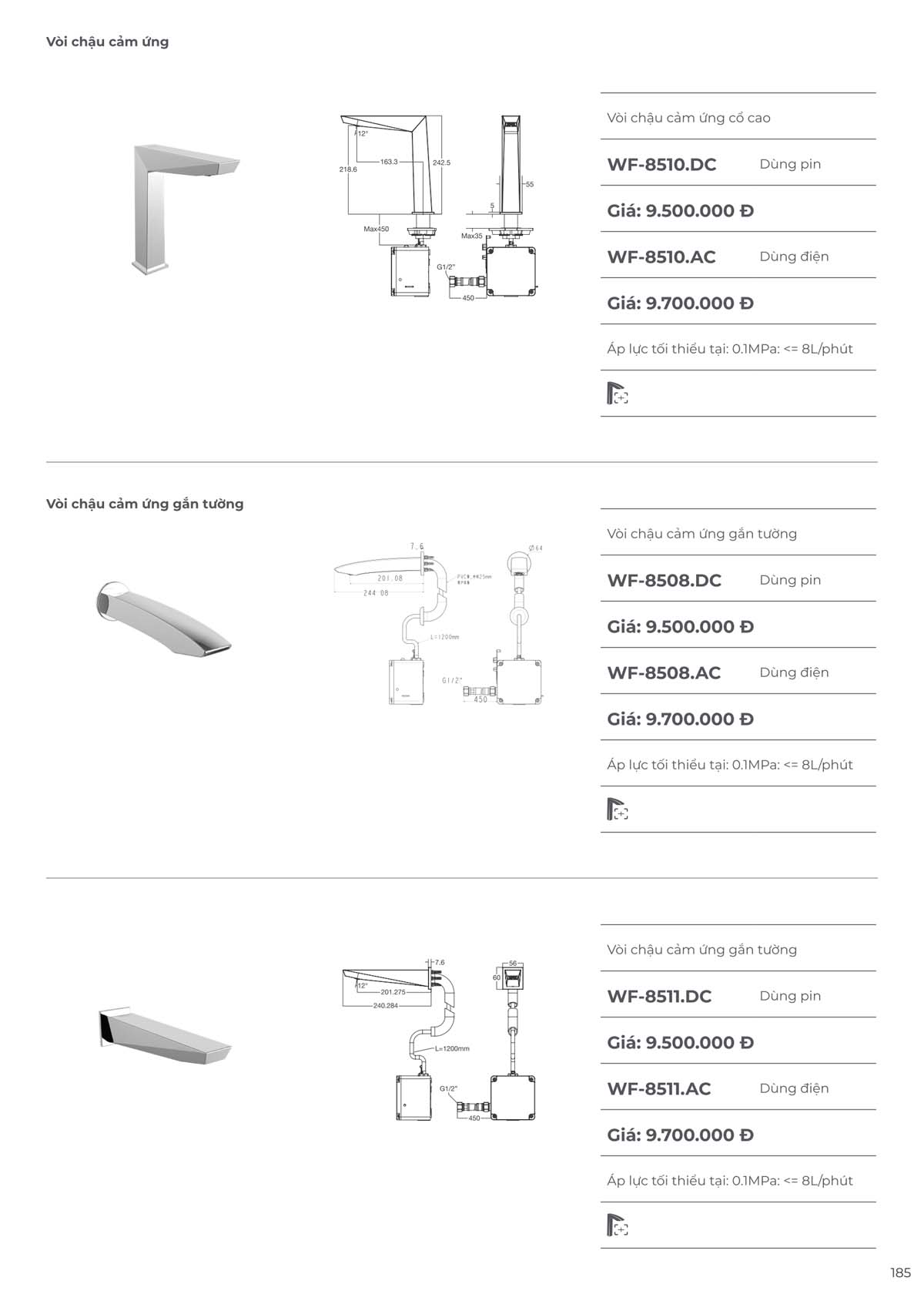 Catalogue Thiet bi ve sinh American Standard moi nhat 09 2024 184