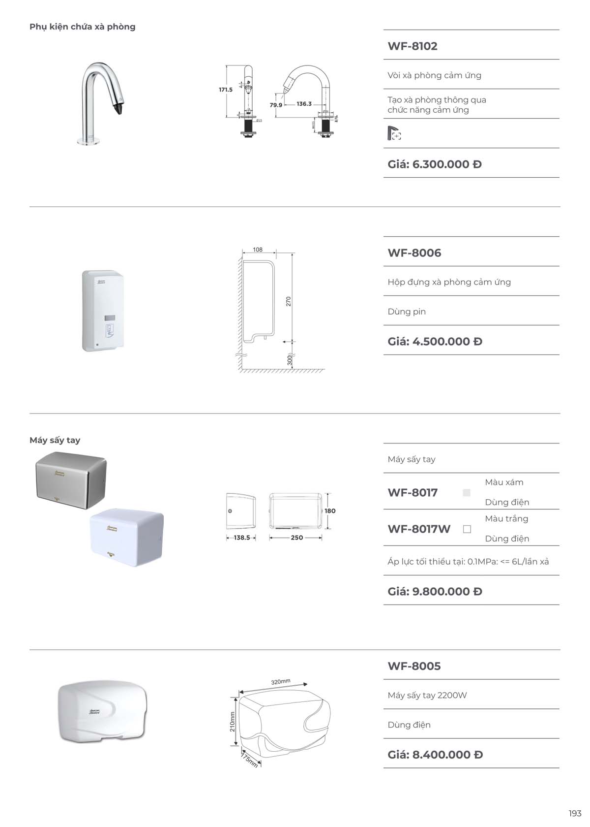 Catalogue Thiet bi ve sinh American Standard moi nhat 09 2024 192