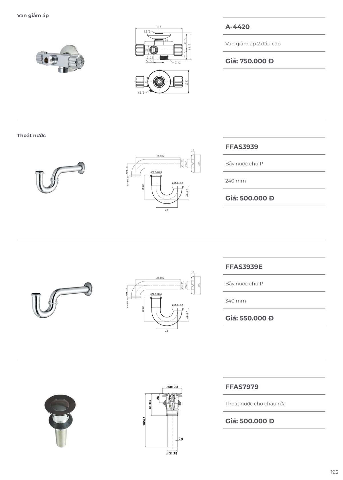 Catalogue Thiet bi ve sinh American Standard moi nhat 09 2024 194