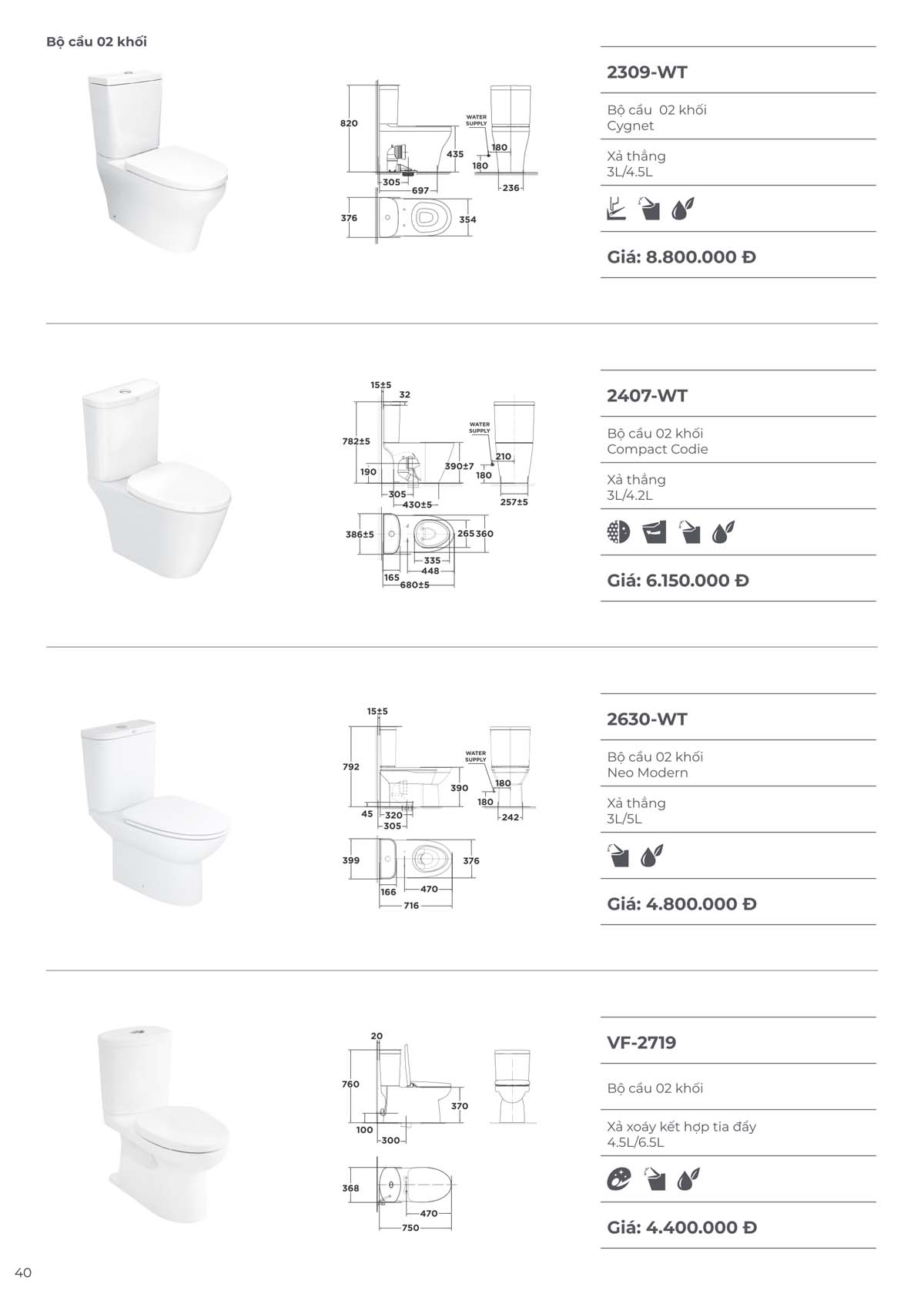 Catalogue Thiet bi ve sinh American Standard moi nhat 09 2024 39