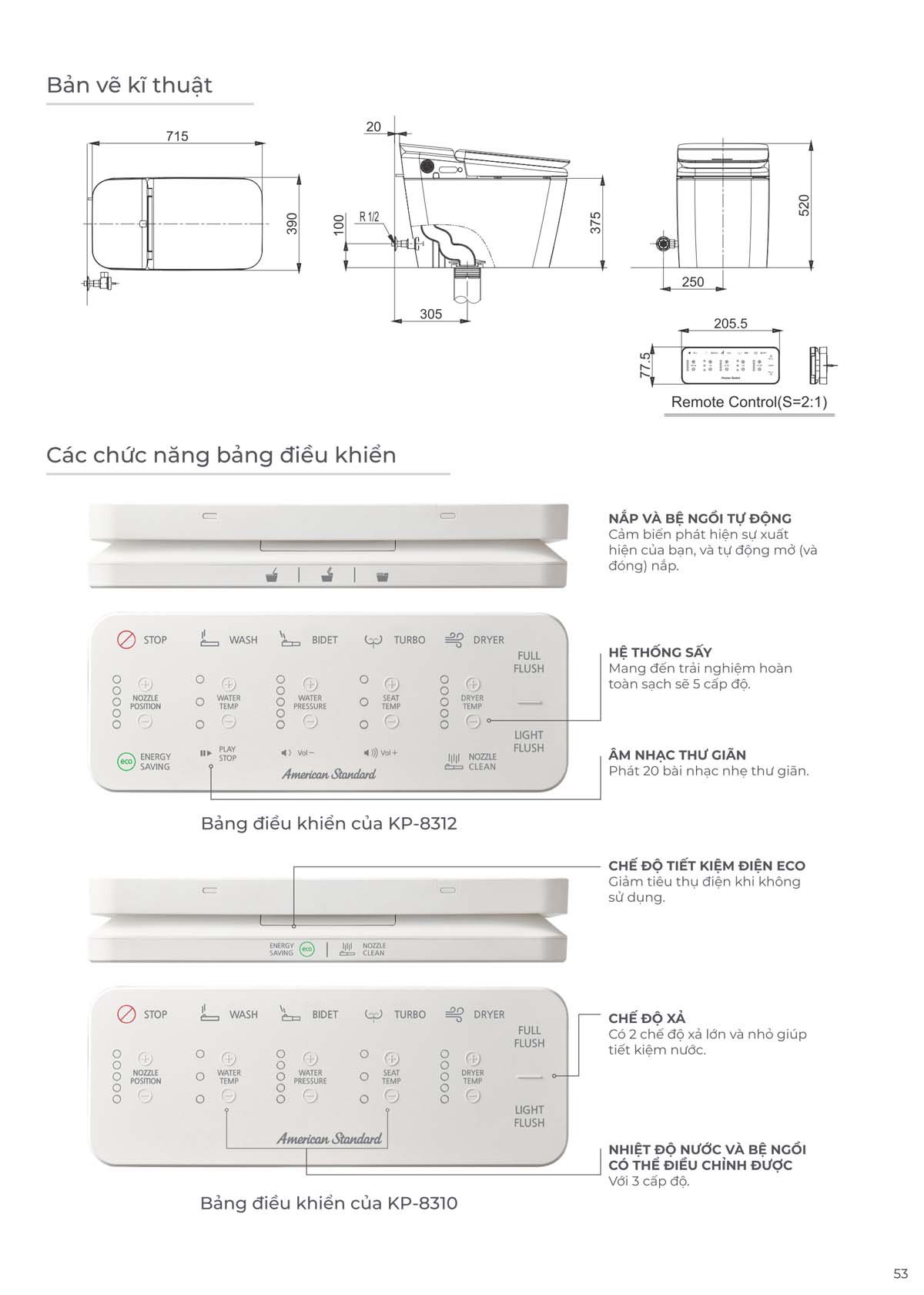 Catalogue Thiet bi ve sinh American Standard moi nhat 09 2024 52