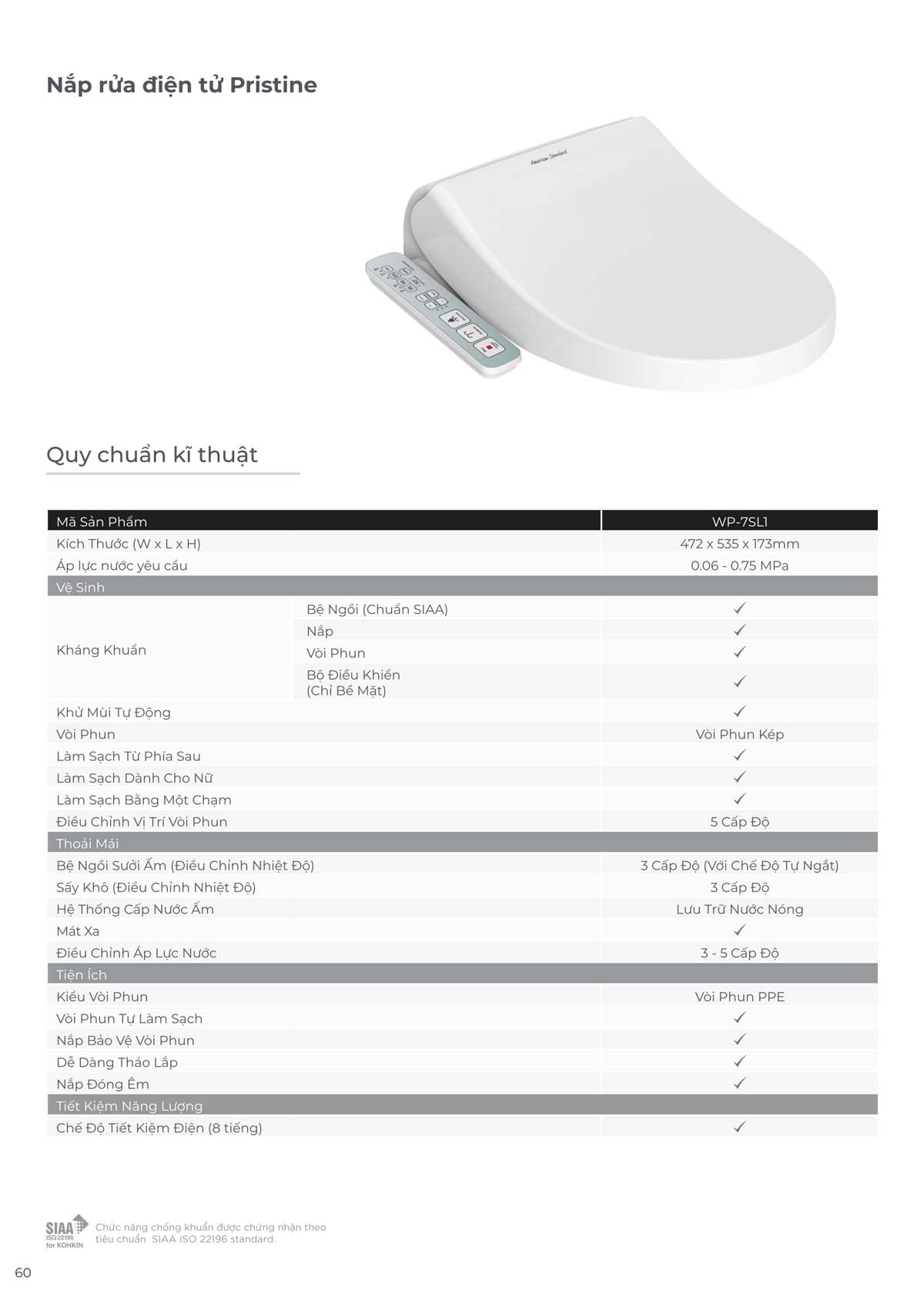 Catalogue Thiet bi ve sinh American Standard moi nhat 09 2024 59