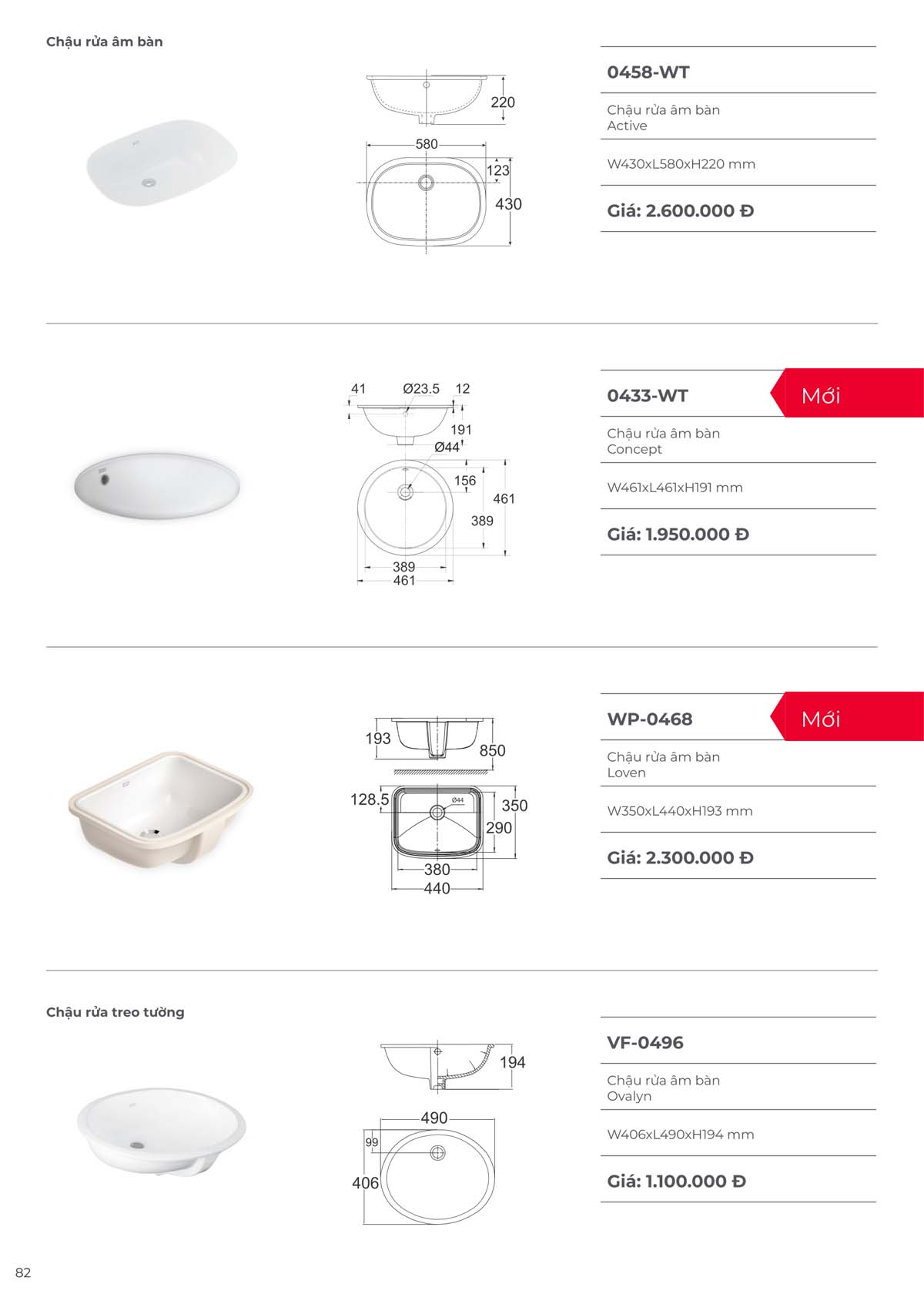 Catalogue Thiet bi ve sinh American Standard moi nhat 09 2024 81