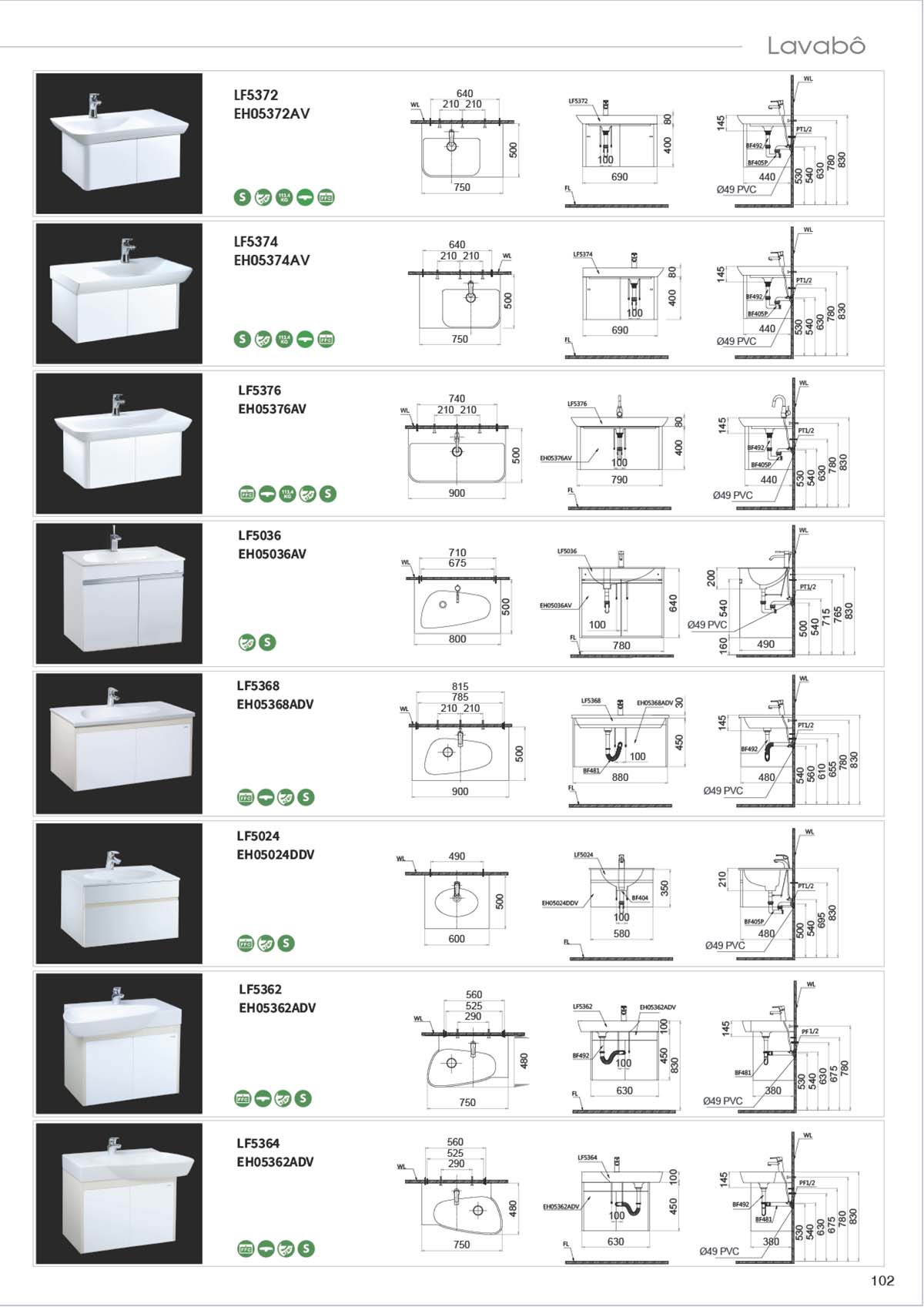 Catalogue Thiet bi ve sinh Caesar moi nhat 08 2024 52 2