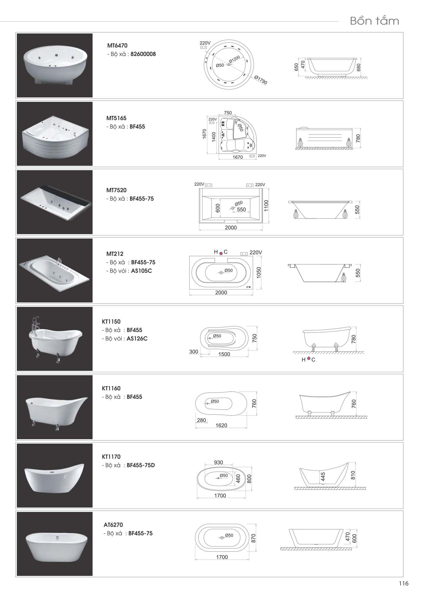 Catalogue Thiet bi ve sinh Caesar moi nhat 2025 117