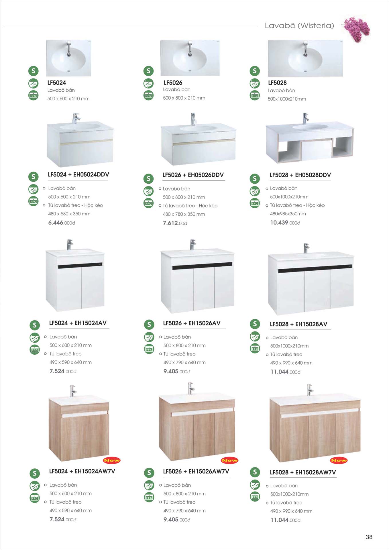 Catalogue Thiet bi ve sinh Caesar moi nhat 2025 39