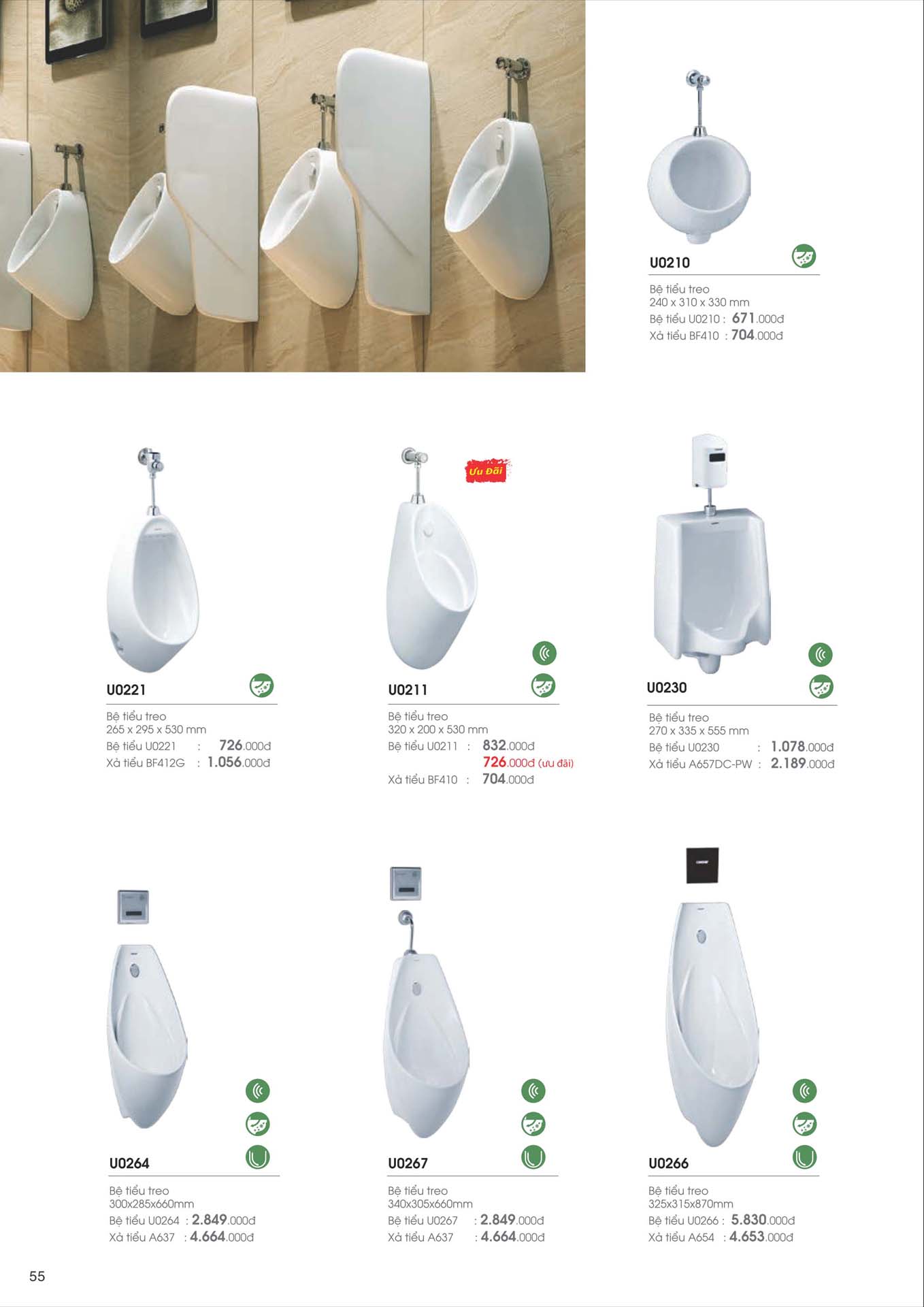Catalogue Thiet bi ve sinh Caesar moi nhat 2025 56