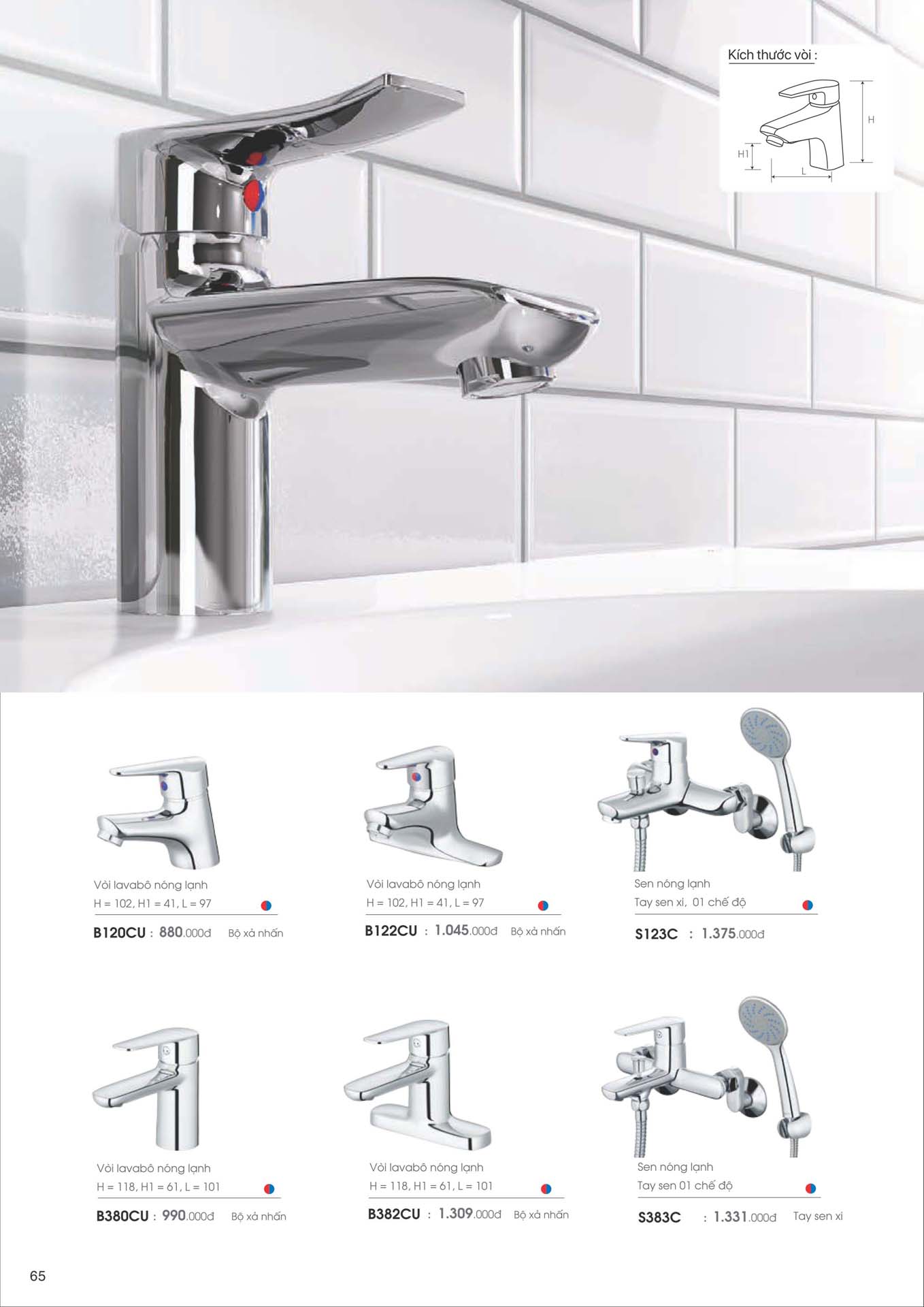 Catalogue Thiet bi ve sinh Caesar moi nhat 2025 66