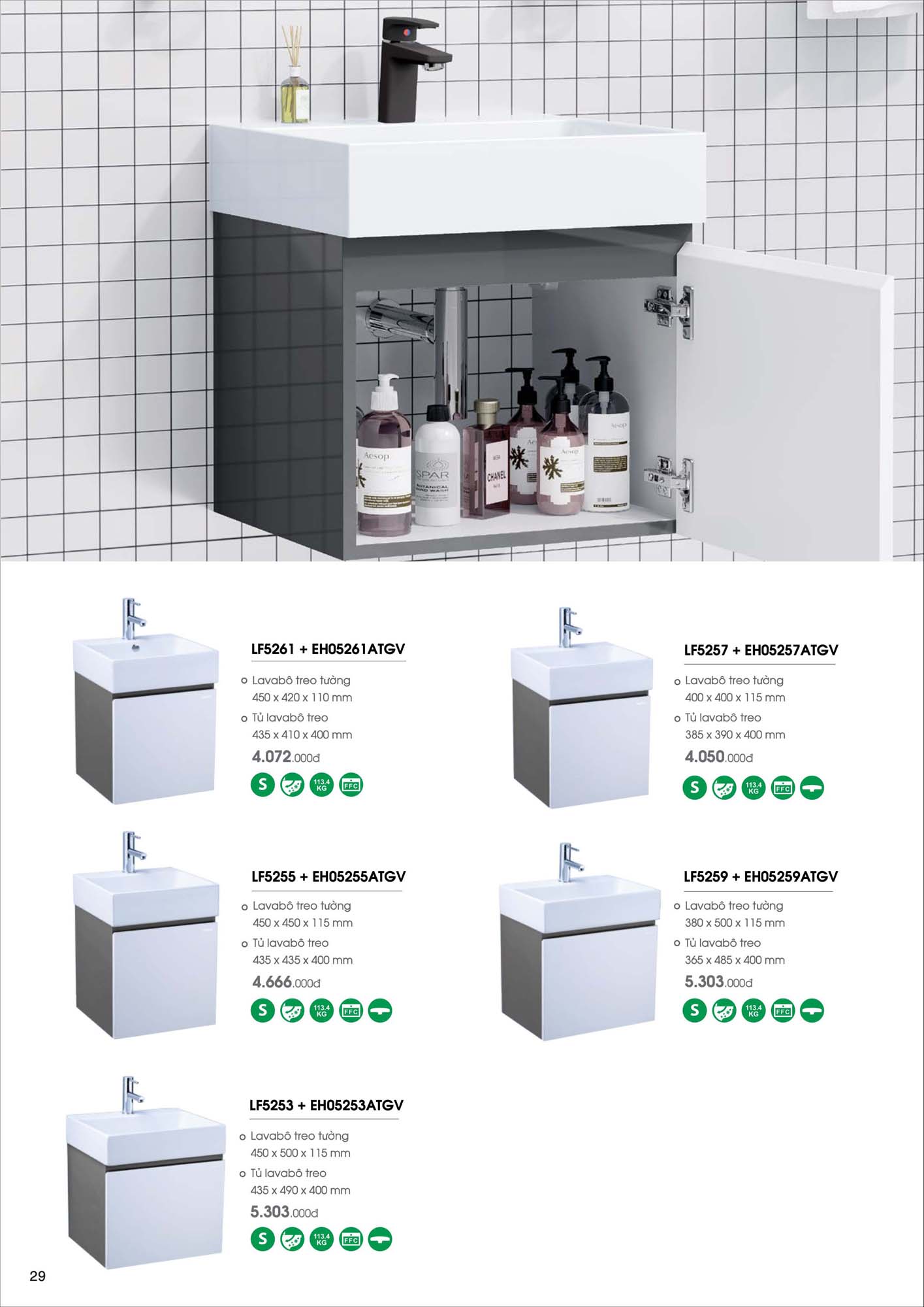 Catalogue Thiết bị vệ sinh Caesar mới nhất 2026 31 Catalogue Thiet bi ve sinh Caesar moi nhat 2026 16 1