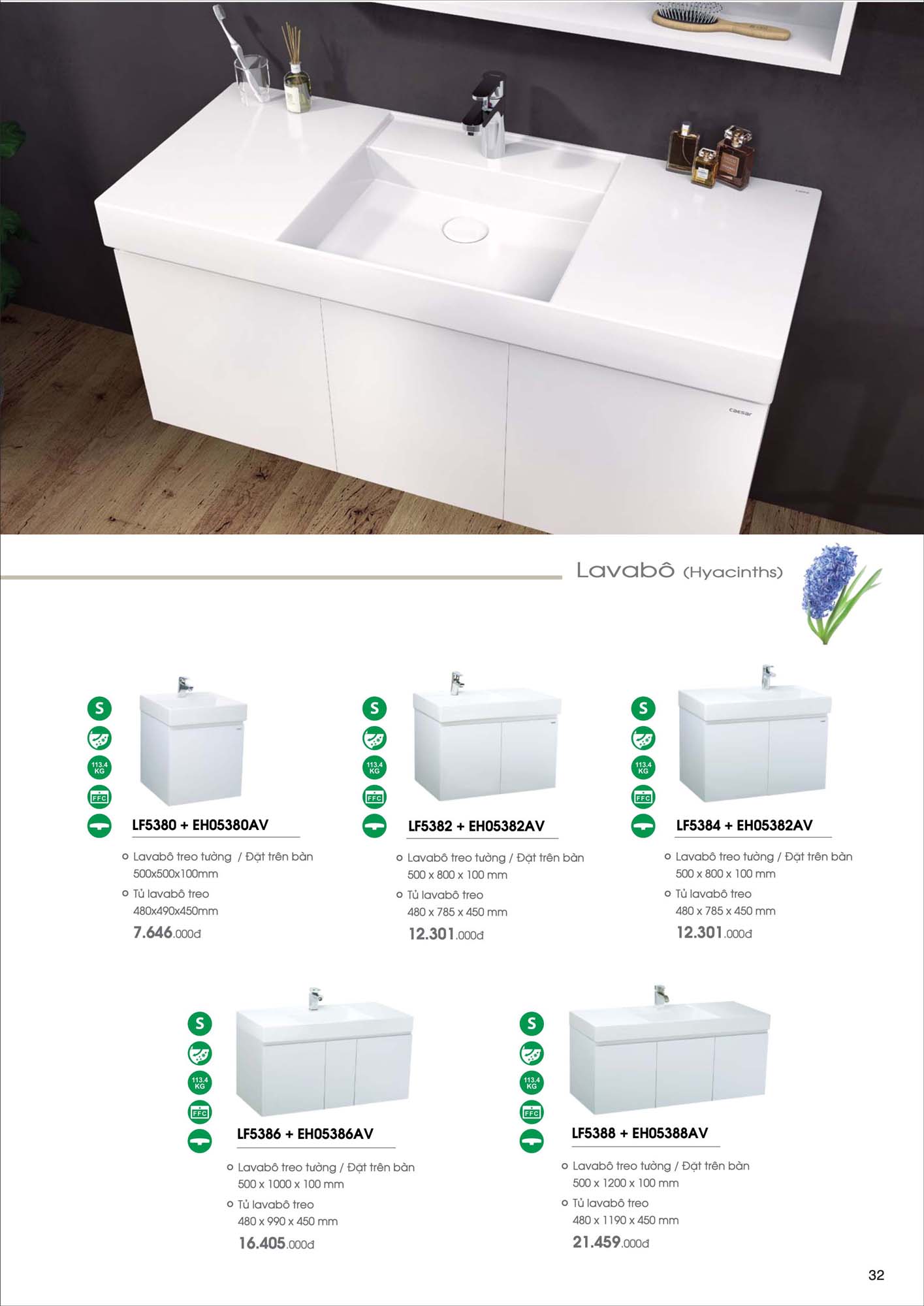 Catalogue Thiết bị vệ sinh Caesar mới nhất 2026 34 Catalogue Thiet bi ve sinh Caesar moi nhat 2026 17 2