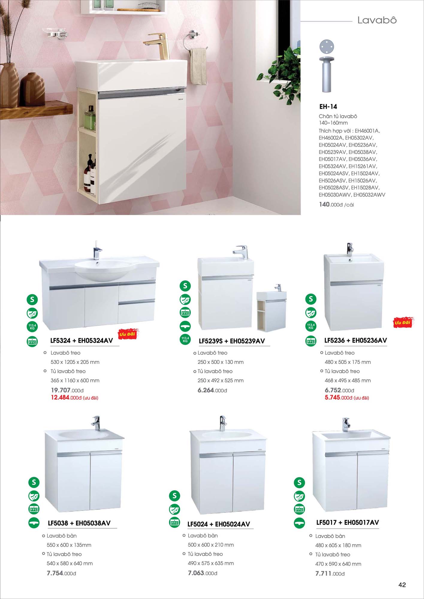 Catalogue Thiết bị vệ sinh Caesar mới nhất 2026 44 Catalogue Thiet bi ve sinh Caesar moi nhat 2026 22 2