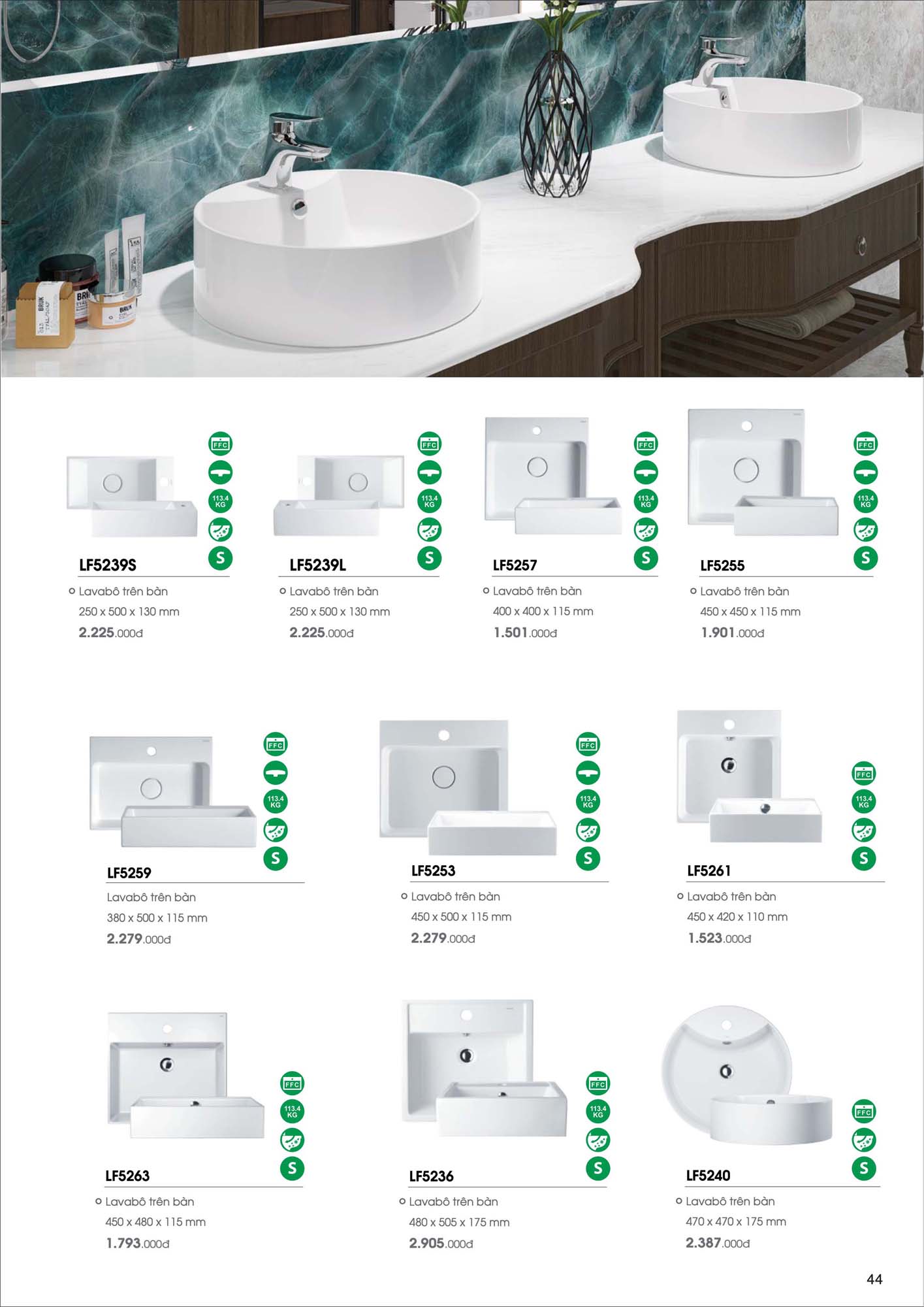 Catalogue Thiết bị vệ sinh Caesar mới nhất 2026 47 Catalogue Thiet bi ve sinh Caesar moi nhat 2026 23 2